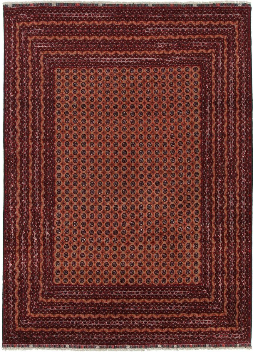 Orientteppich Afghan Mauri 246x342 Handgeknüpfter Orientteppich, Nain Trading, rechteckig, Höhe: 6 mm