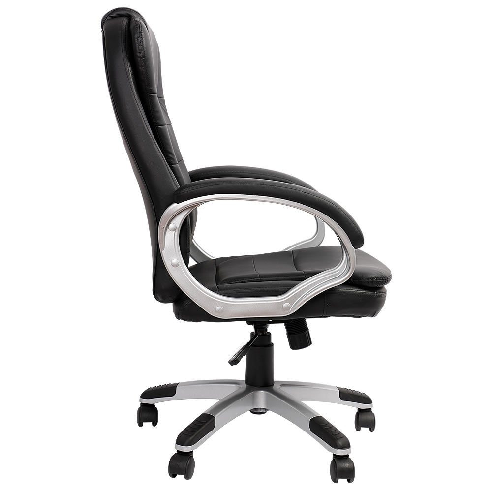 Bürostuhl mit Gaming schwarz Rückenlehne Stuhl Schwarz Schreibtischstuhl 120 (Stück), Chefsessel | Mucola Drehstuhl KG Schreibtischstuhl integrierter Kopfstütze