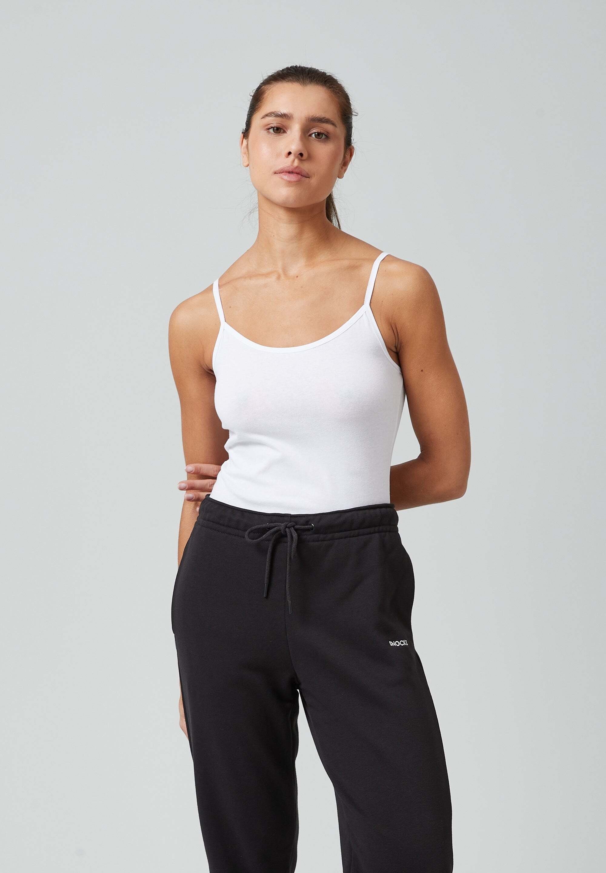 SNOCKS Tanktop Spaghetti Top Damen (2-tlg) günstig online kaufen