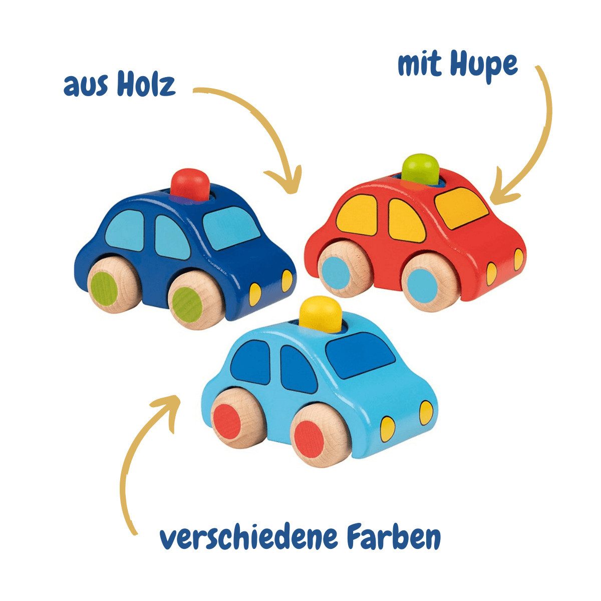 goki Spielzeug-Auto lustiges Fahrzeug mit Hupe günstig online kaufen