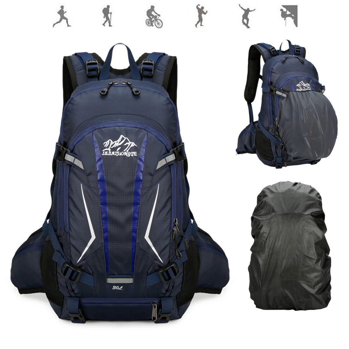 ibettertec Fahrradrucksack Radrucksack Fahrradrucksäcke Sportrucksäcke Wand günstig online kaufen