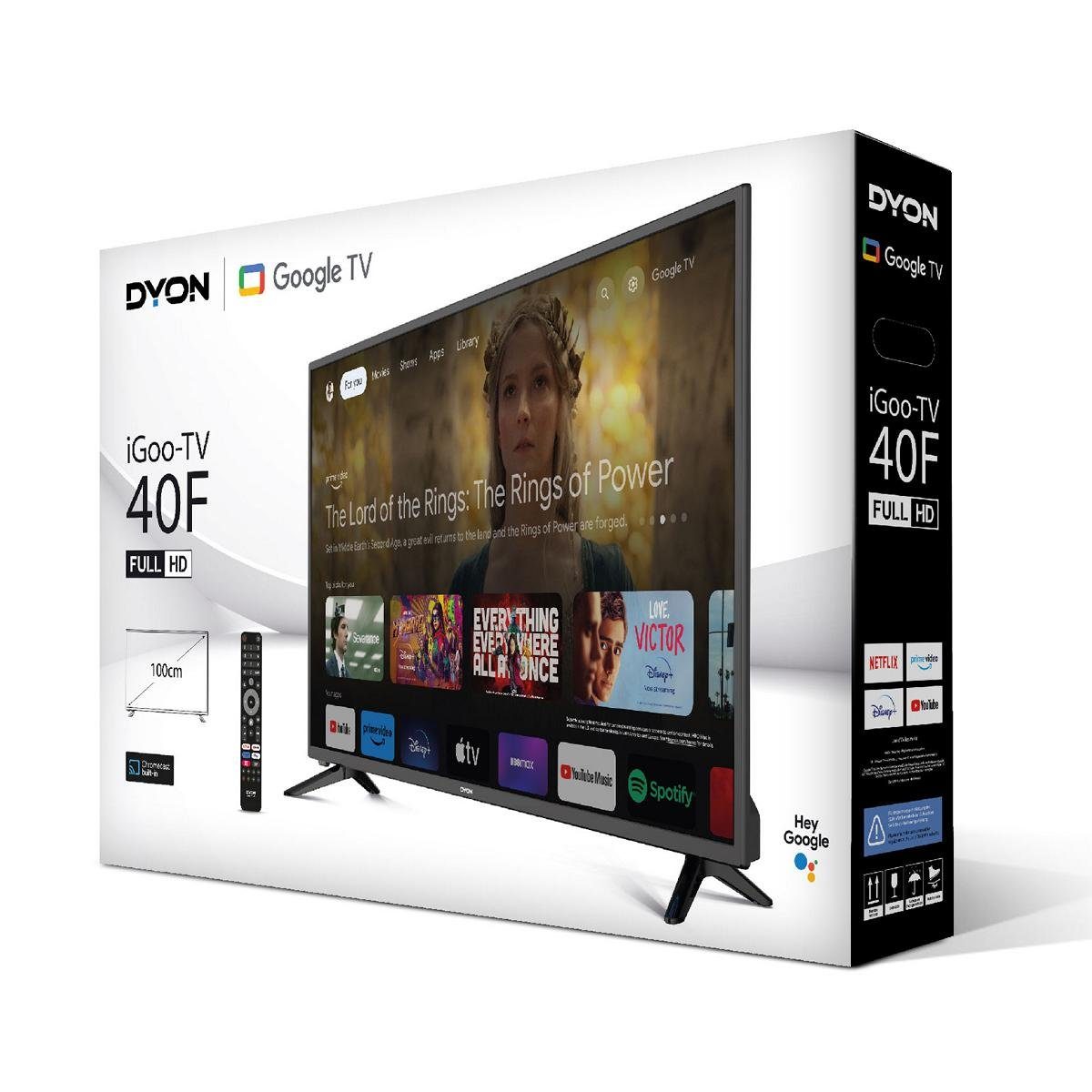 Dyon iGoo-TV 40F LED-Fernseher (100 cm/4...