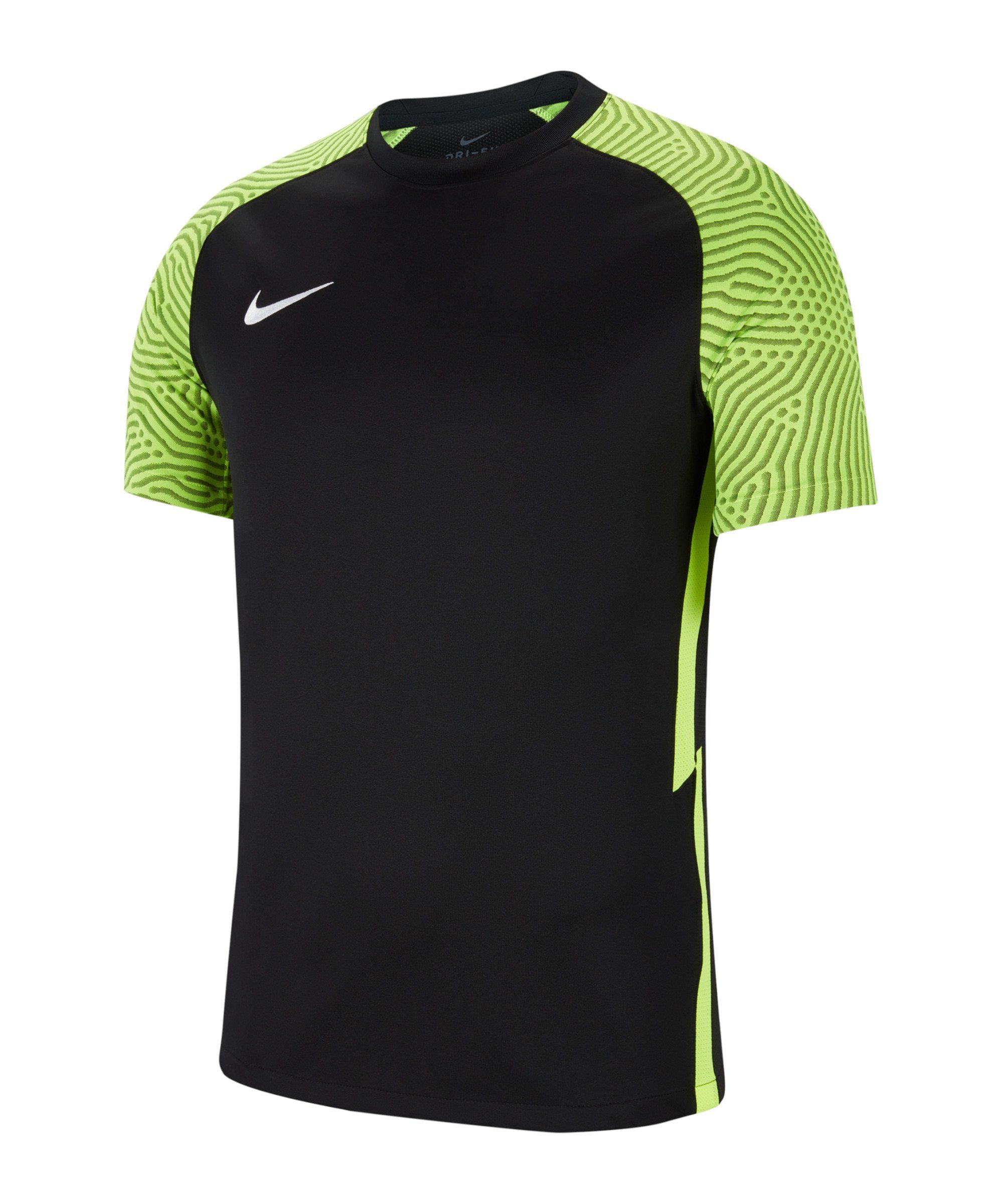 Nike Fußballtrikot Strike II Trikot kurzarm Kids schwarzgruenweiss