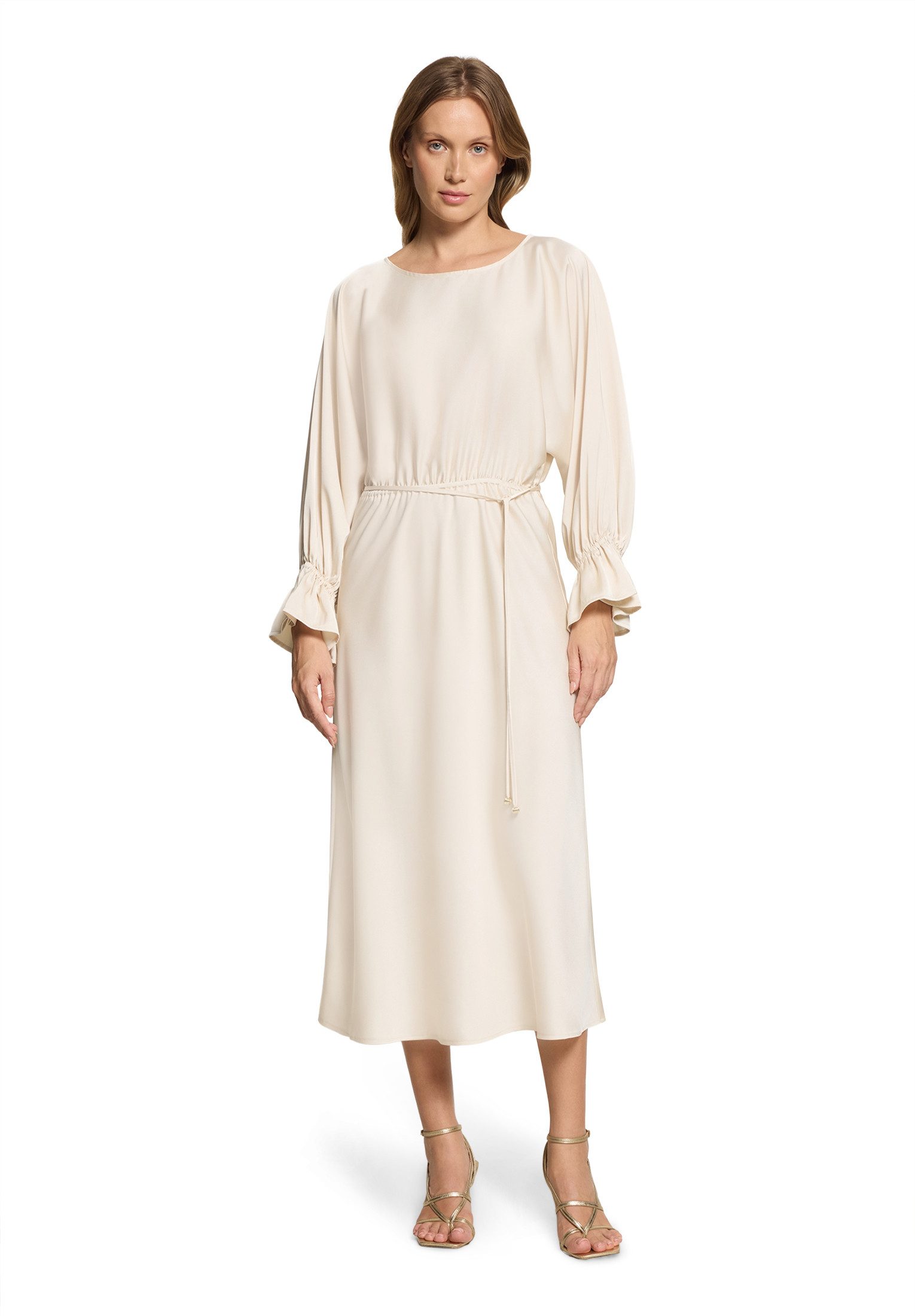 Cocktailkleid Damen mit U-Boot-Ausschnitt