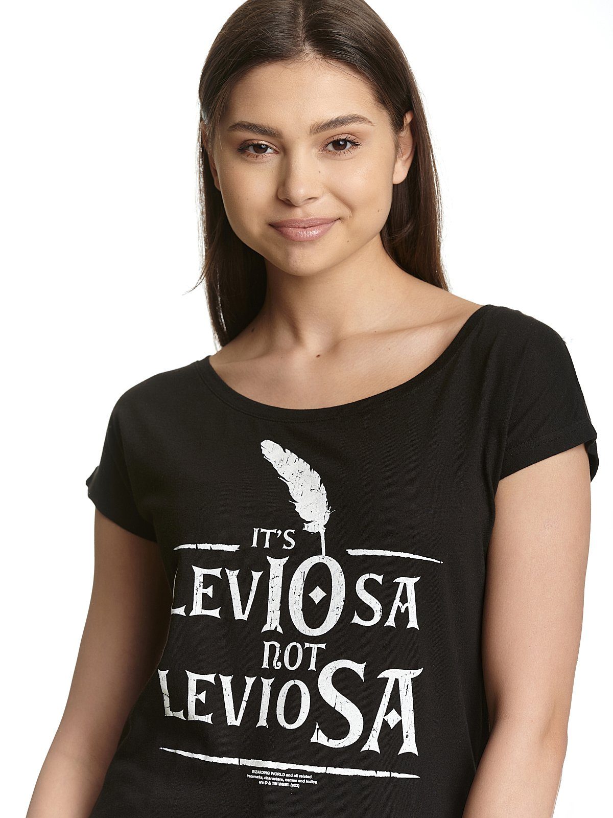 Damen Shirts Warner T-Shirt Harry Potter Leviosa
