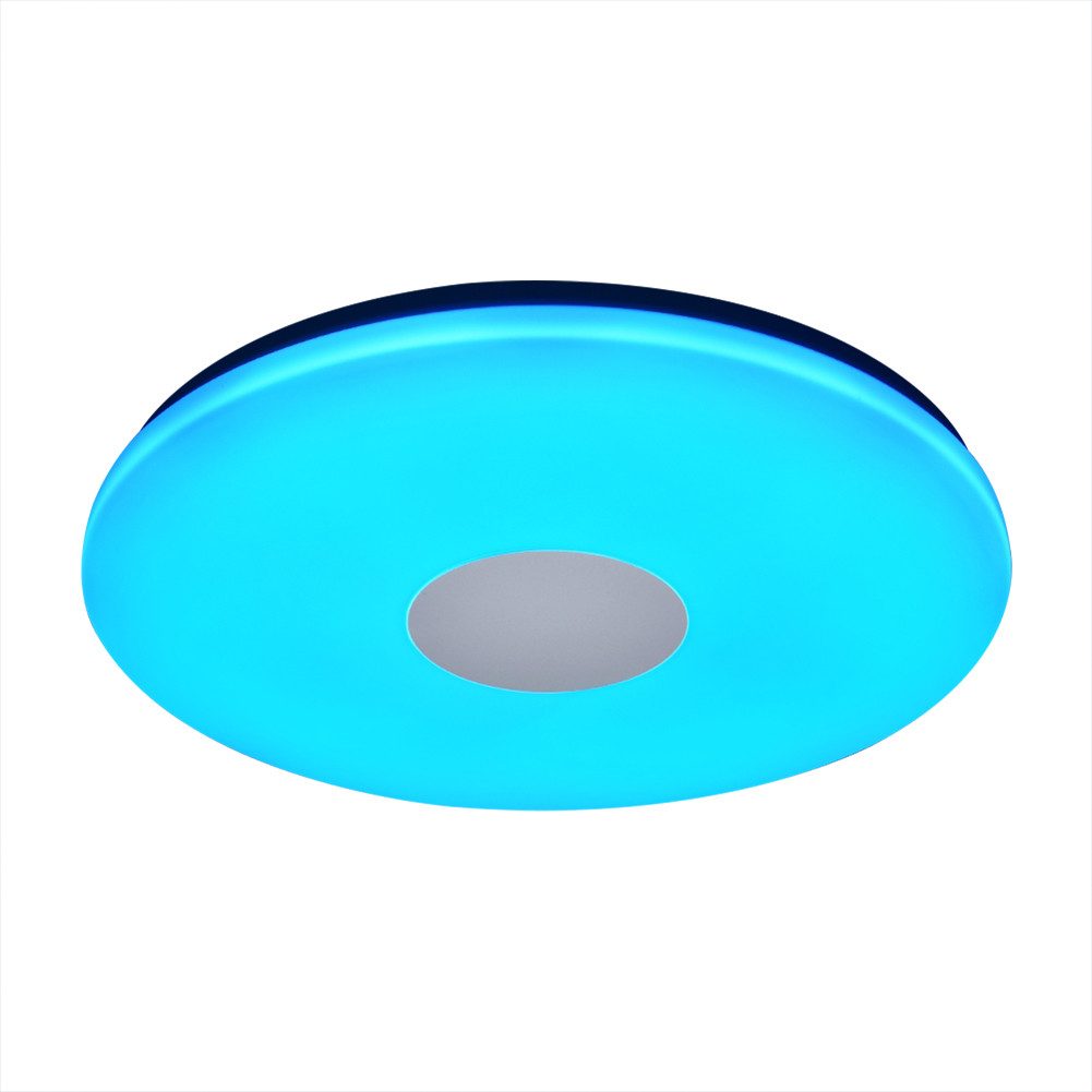 JDONG LED Deckenleuchte Wlan Deckenlampe Kompatibel mit Alexa und Google Home, RGB, Farbwechse, Einstellbar, 3000k-6500K, Lampe mit Nachtlichtfunktion Time Schlafzimmer Büro Wohnzimmer