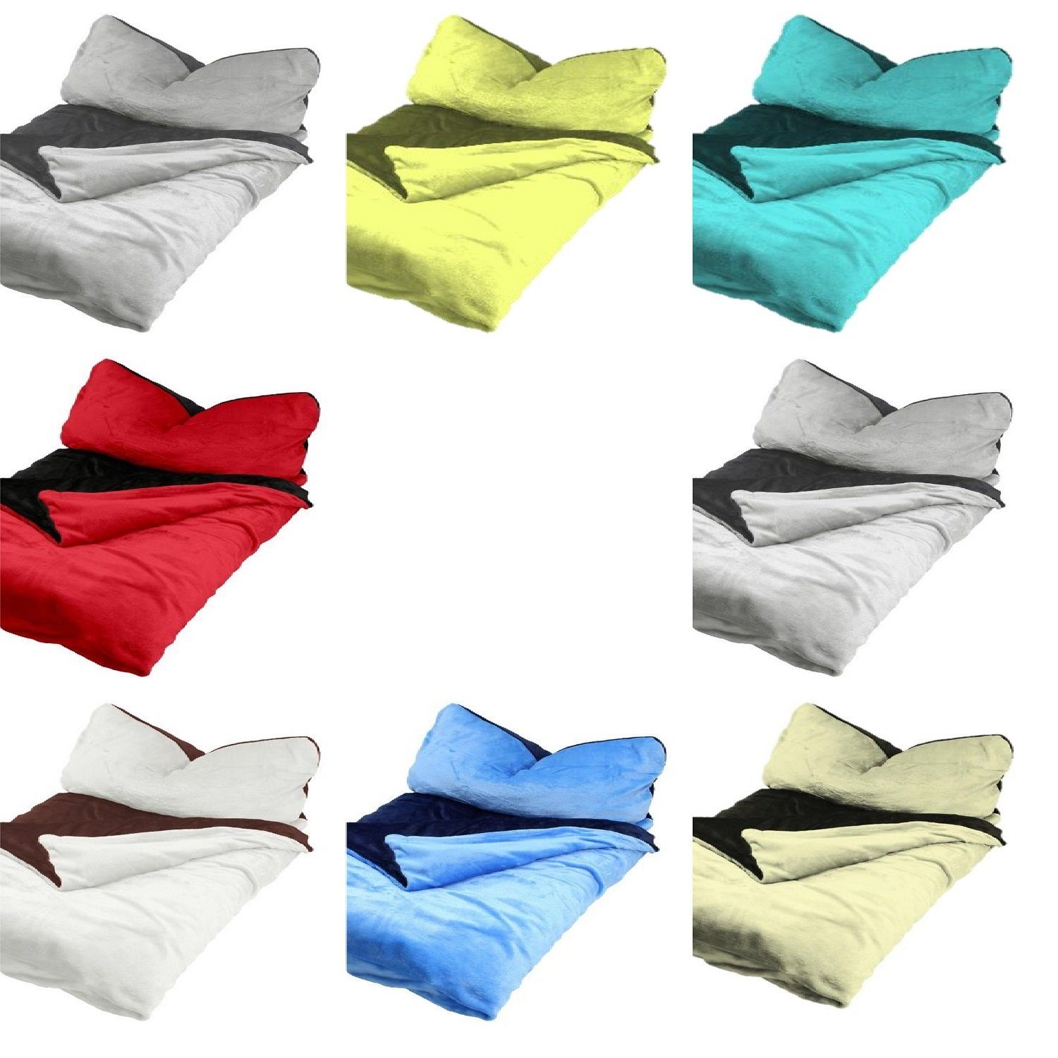 EXKLUSIV HEIMTEXTIL Bettwäsche Winter Wende Bettwäsche 2 teilig Cashmere Touch, Microfaser Cashmere, 1 teilig, Flauschig weich