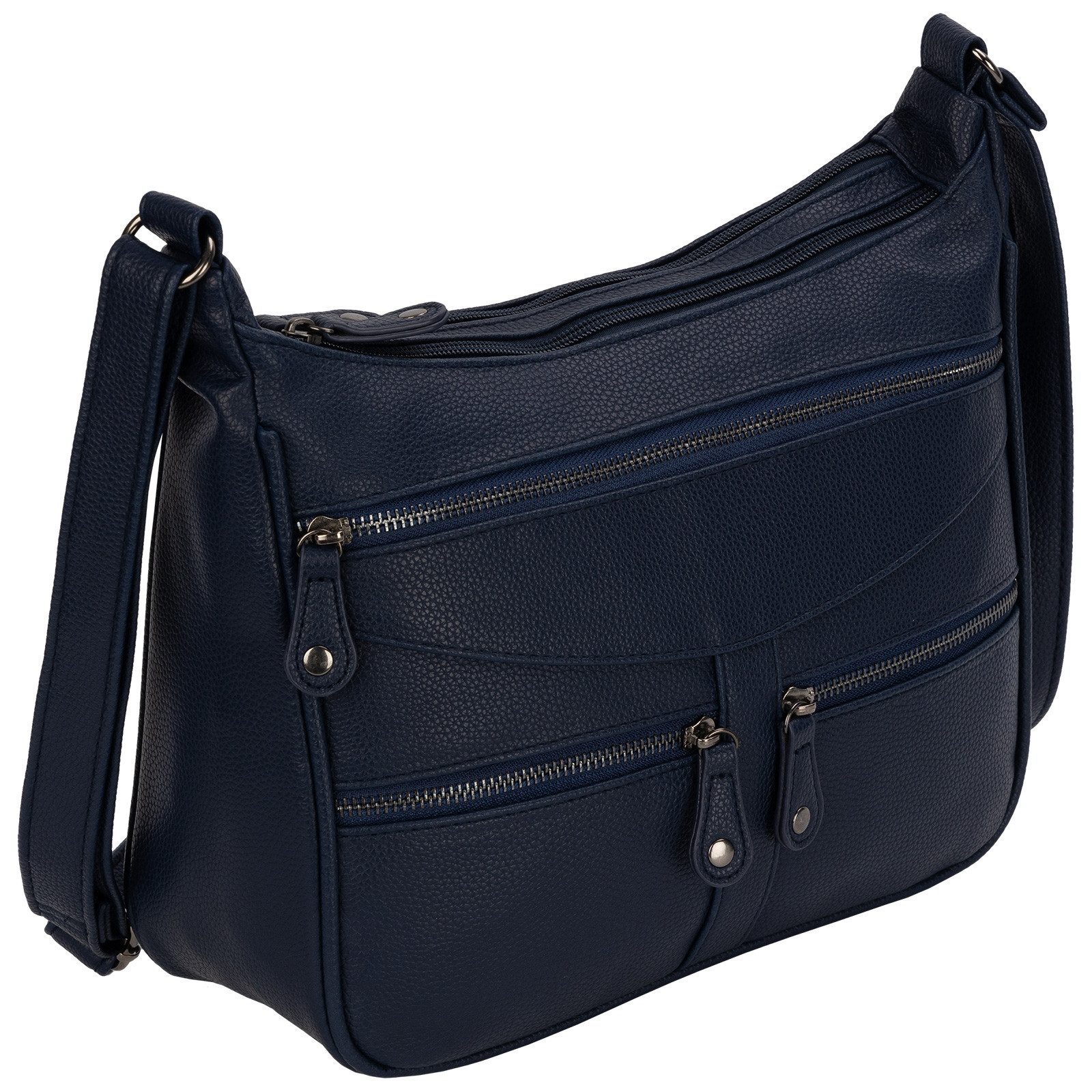 Umhängetasche Damen Tasche Schultertasche Umhängetasche Leder Optik Handtasche