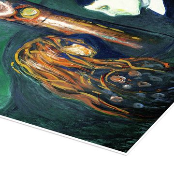 Posterlounge Poster Edvard Munch, Aug in Aug, Malerei