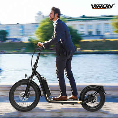 Viron E-Scooter mit Straßenzulassung ABE Elektro Scooter Elektroroller eKFV Zulassung, Faltbar Roller EScooter