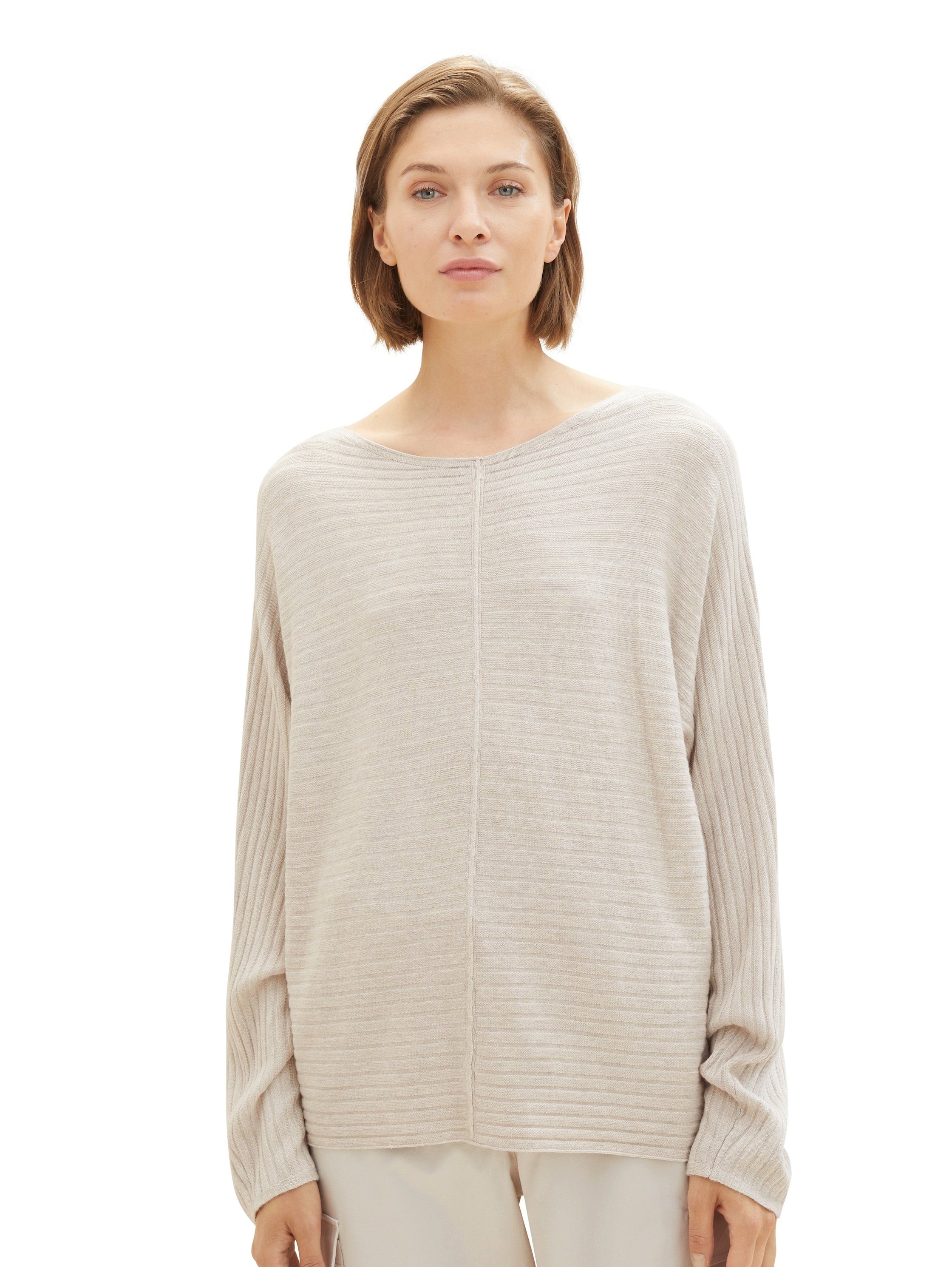 TOM TAILOR Strickpullover mit Strukturierung günstig online kaufen