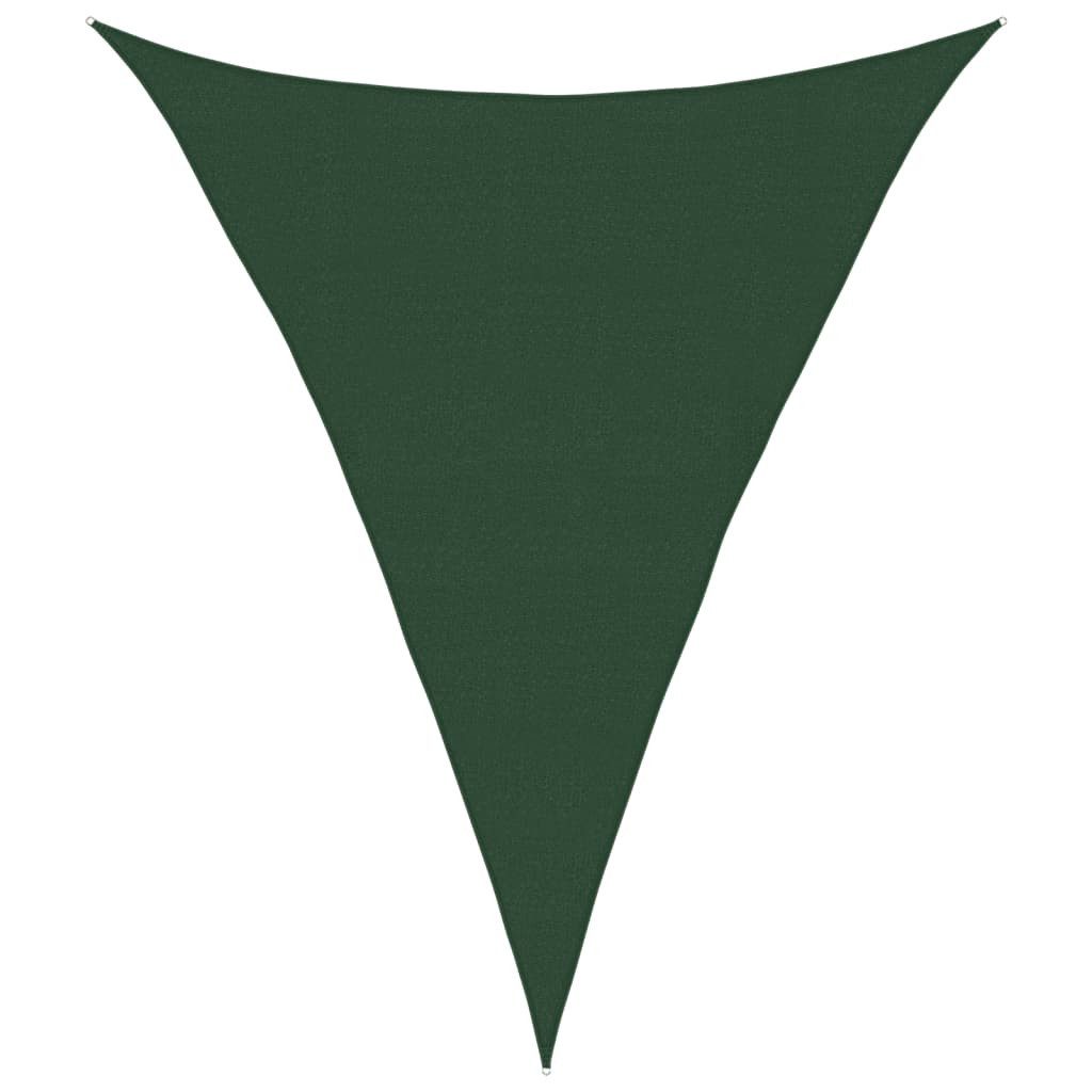 Sonnensegel Sonnensegel 160 g/m² Dunkelgrün 4x5x5 m HDPE