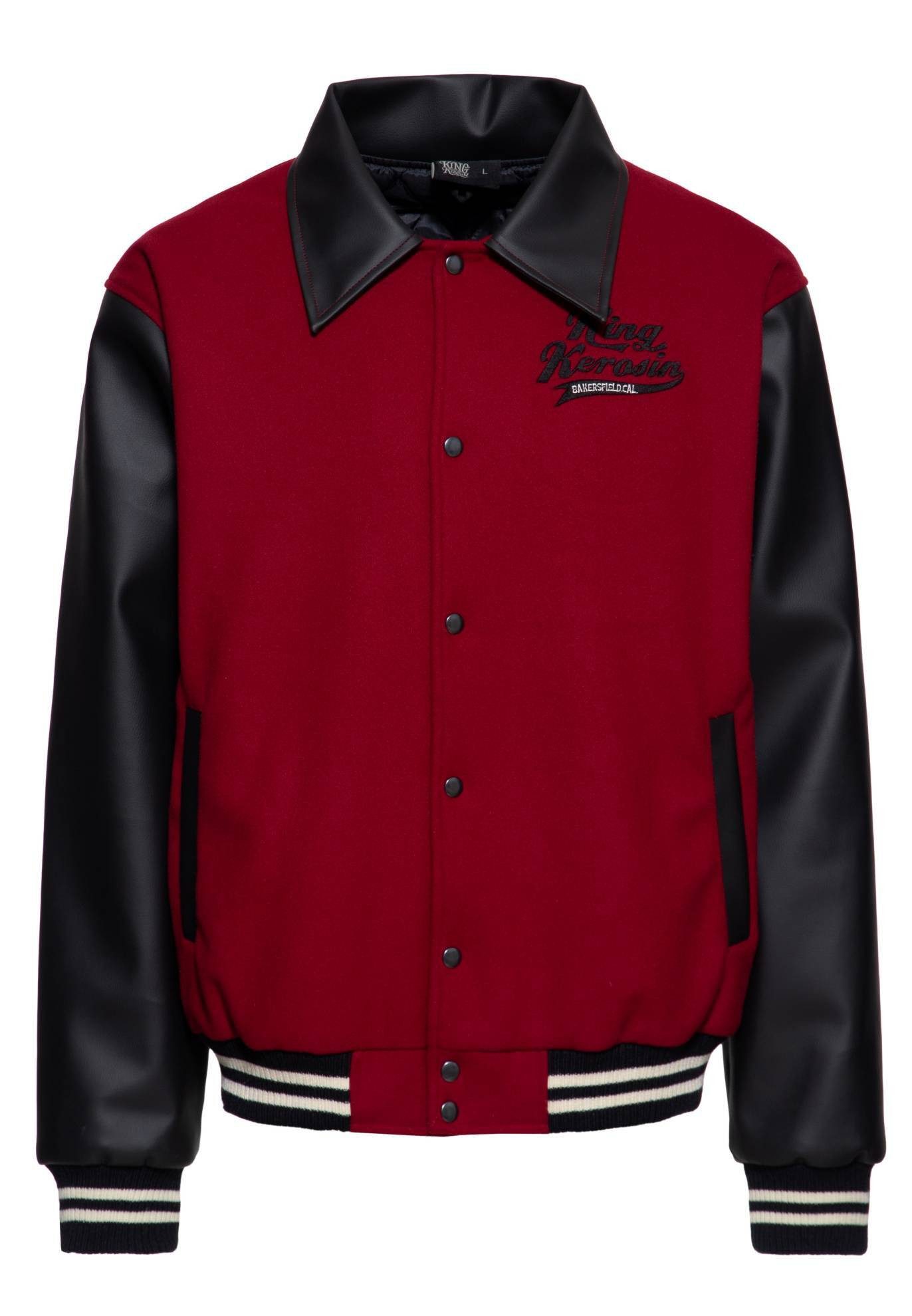 KingKerosin Collegejacke (1-St) mit Innenfutter