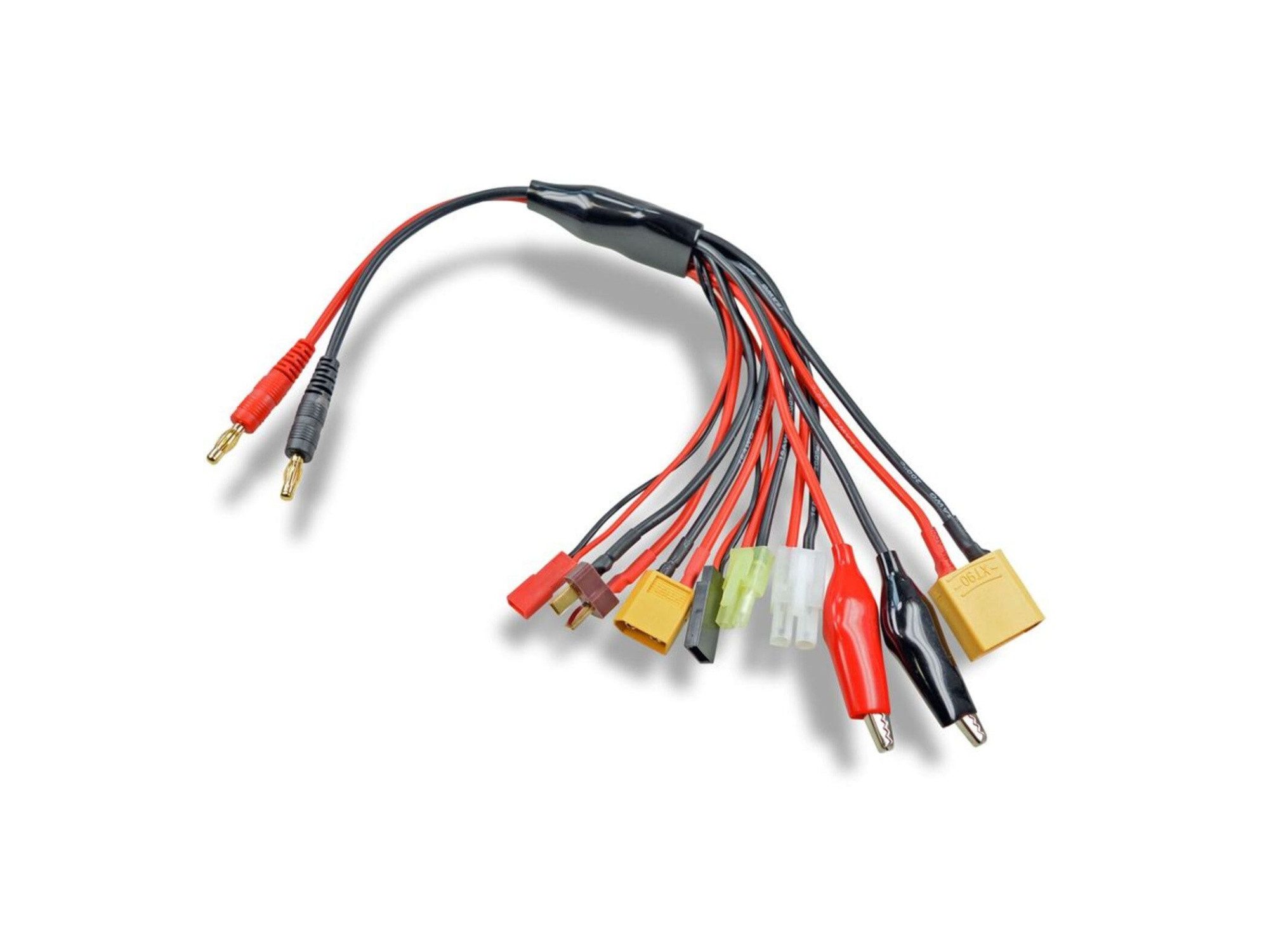 CARSON Carson Multi-Ladekabel 8 in 1, 4mm Bananenstecker RC-Ladegerät