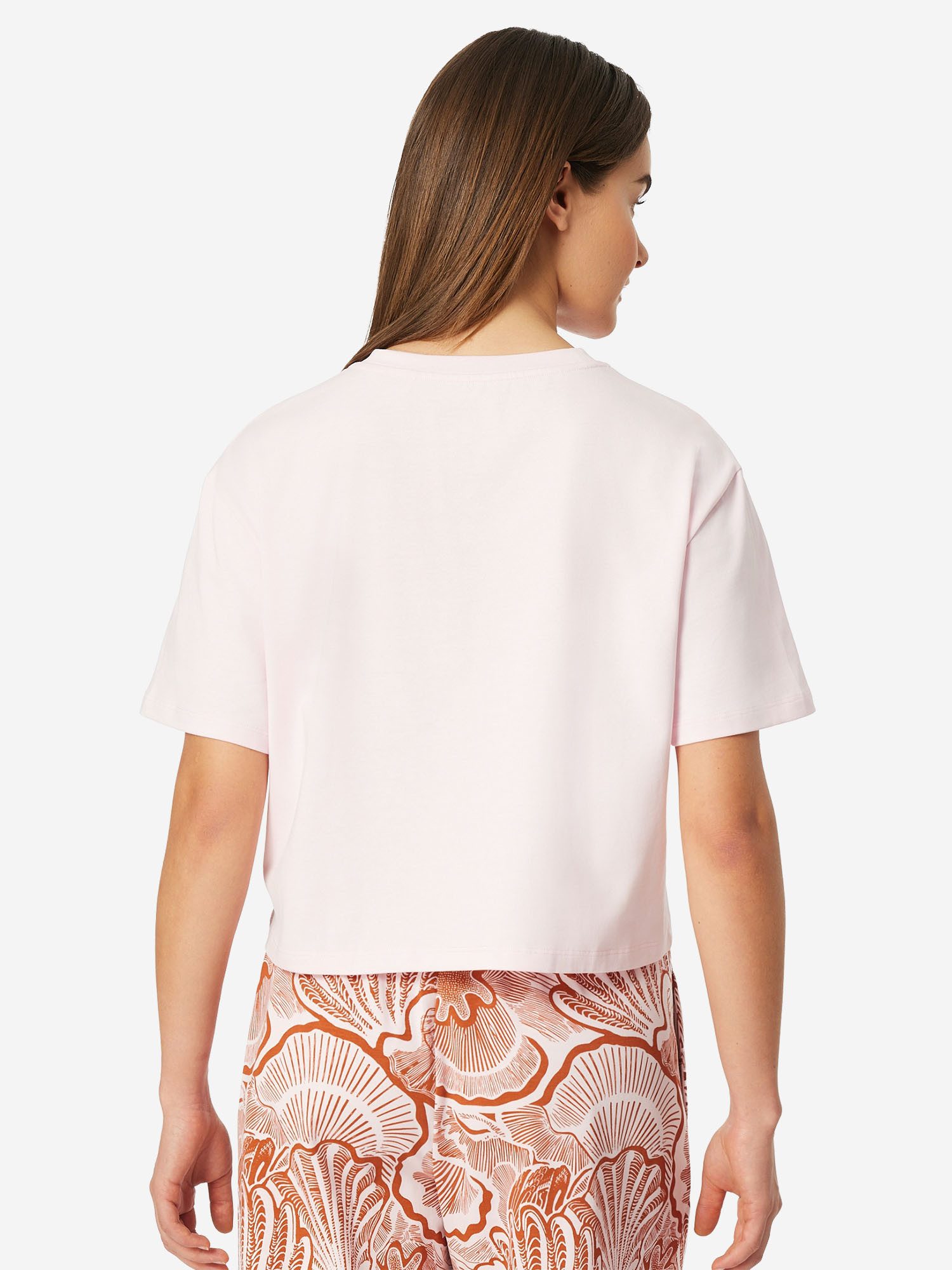 Schiesser Pyjamaoberteil Mix Relax Schlafshirt, Pyjama Shirt, Nachtshirt