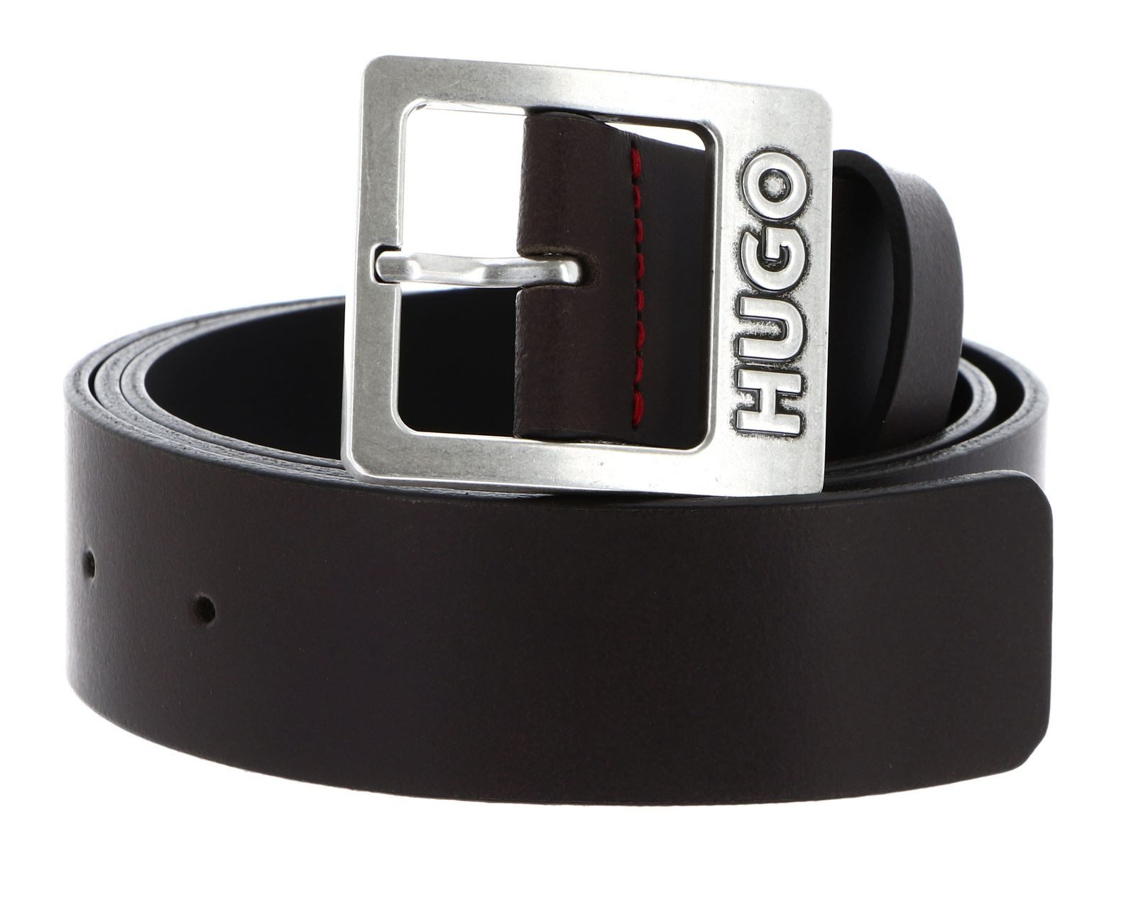 HUGO Synthetikgürtel Sz35 Leather Belt aus echtem Rindsleder günstig online kaufen
