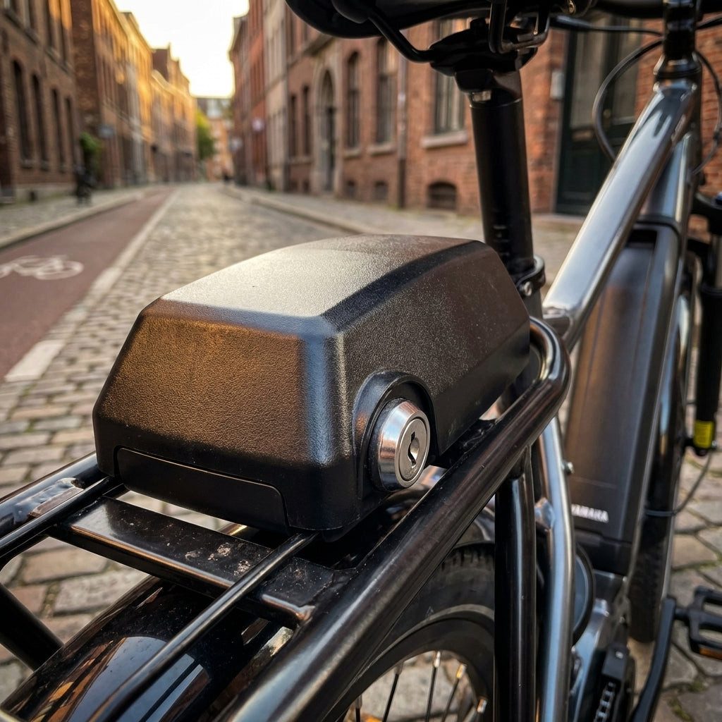Yamaha Fahrrad-Gepäckträger Yamaha Schlossgehäuse GTA für Gepäckträgerakku 2016