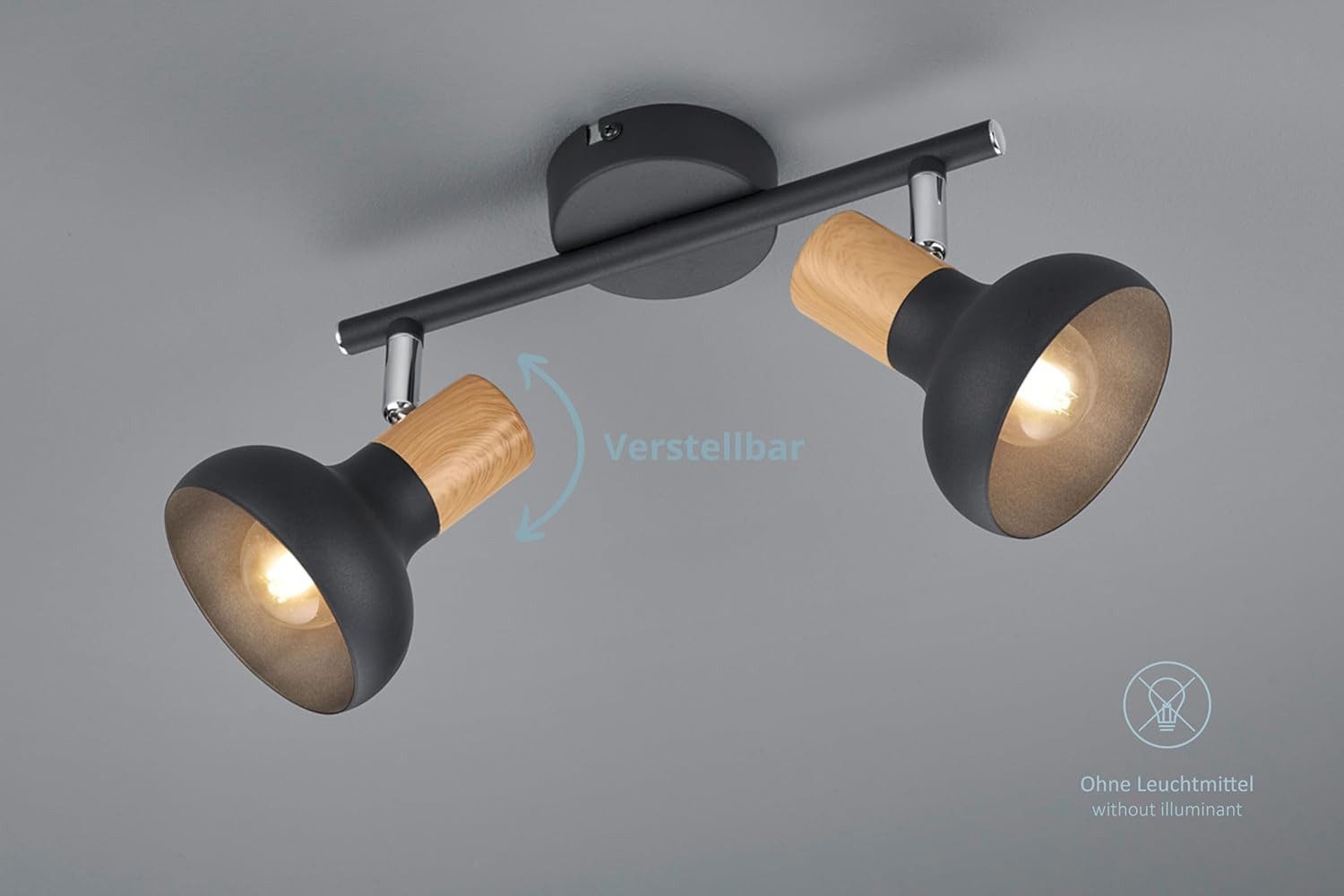 lightling Deckenleuchte Larissa, ohne Leuchtmittel, Wand- günstig online kaufen