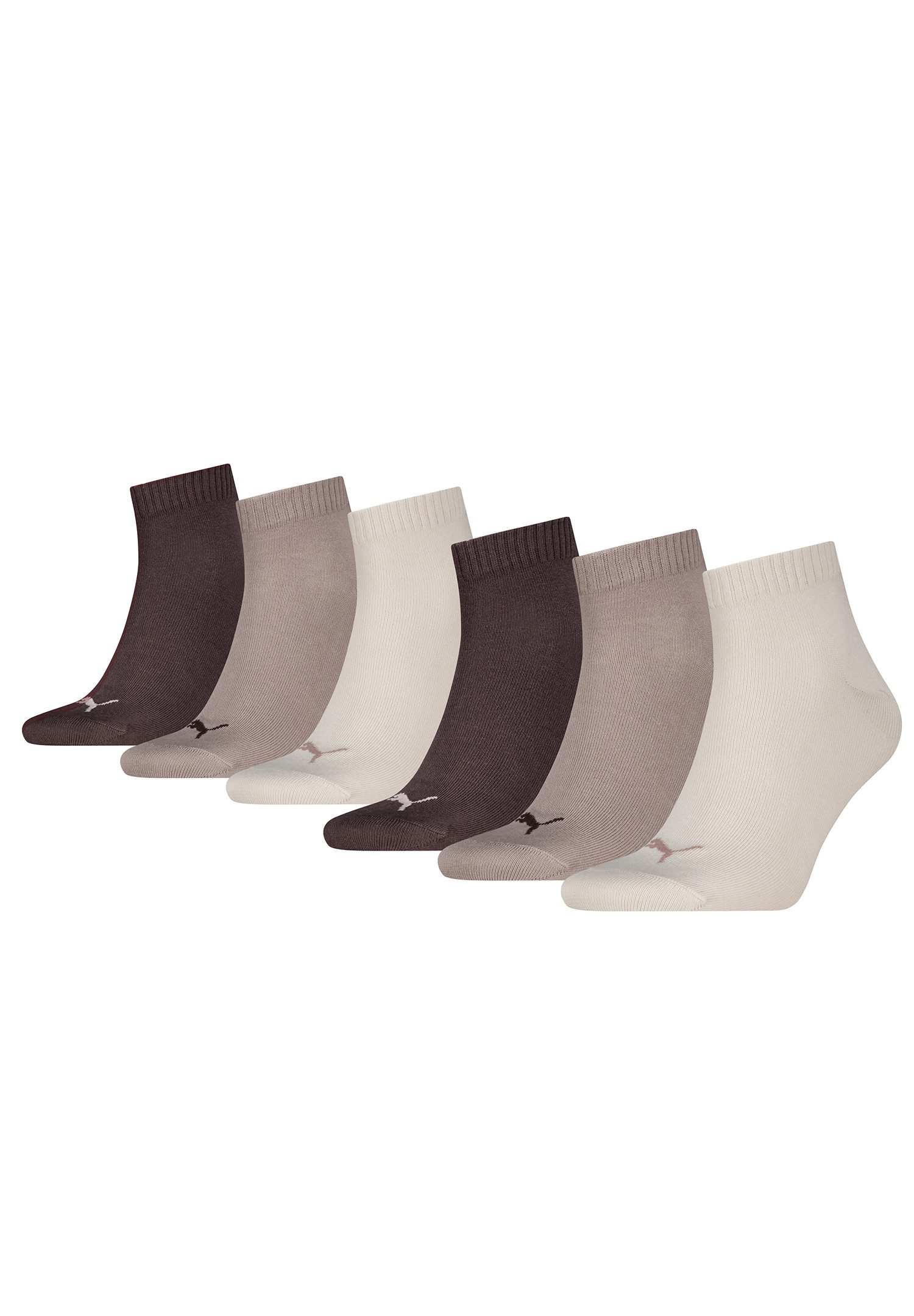 PUMA Kurzsocken PUMA UNISEX QUARTER PLAIN 6P ECOM (Spar-Pack, 6-Paar, 6er-Pack) – Bild 3 von 4
