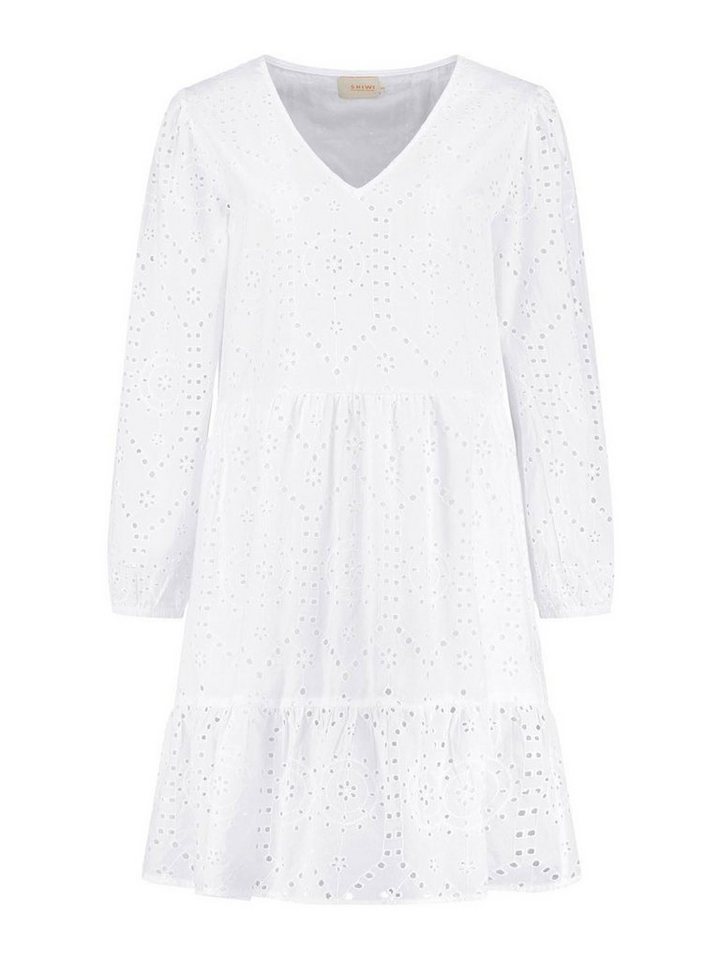 Shiwi Volantkleid BRODERIE ANGLAISE (1-tlg) Lochmuster