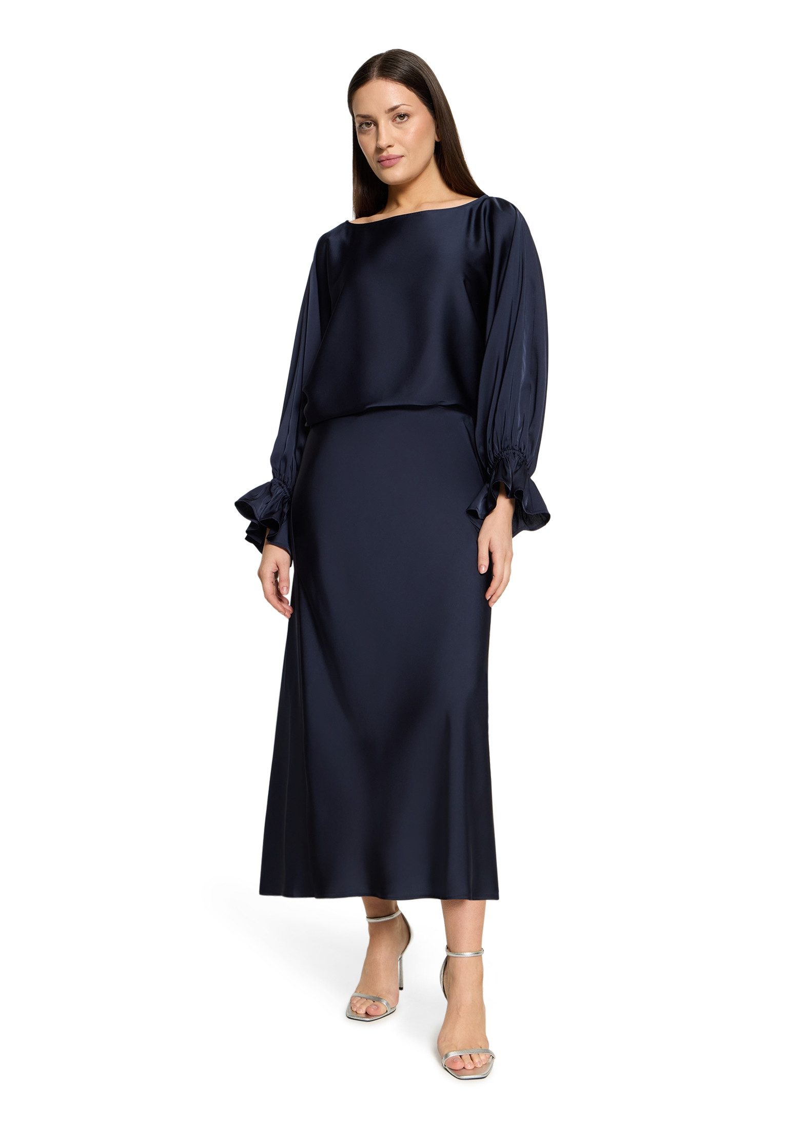 Vera Mont Maxirock Damen wadenlang Material