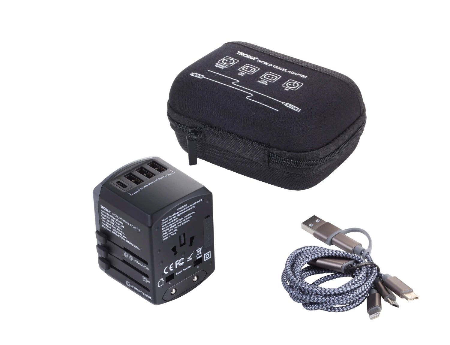 TROIKA TROIKA WORLD TRAVEL ADAPTER Reiseadapter
