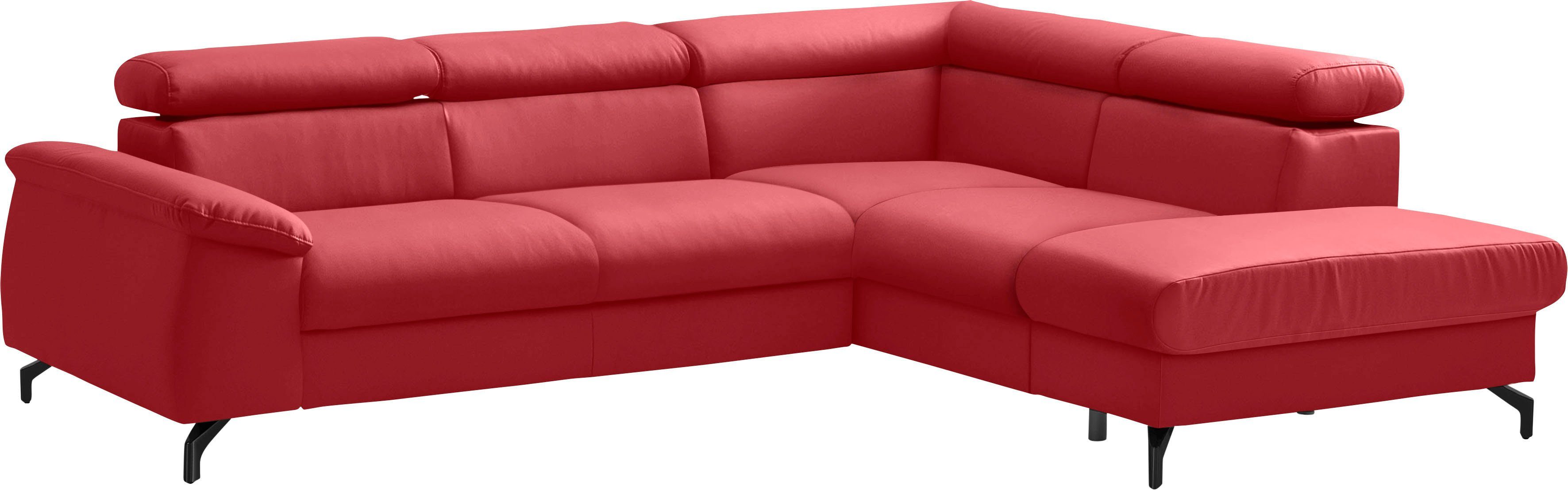 COTTA Ecksofa "Komaris L-Form", mit Kopfteilverstellung, wahlweise mit Bett günstig online kaufen