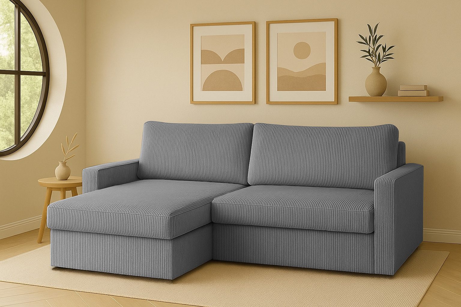 Kaiser Möbel Ecksofa mit Schlaffunktion und günstig online kaufen