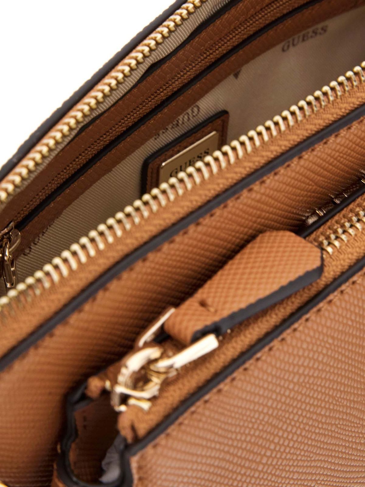Guess Umhängetasche Double Pouch Crossbody Bag (Set, 2-tlg)