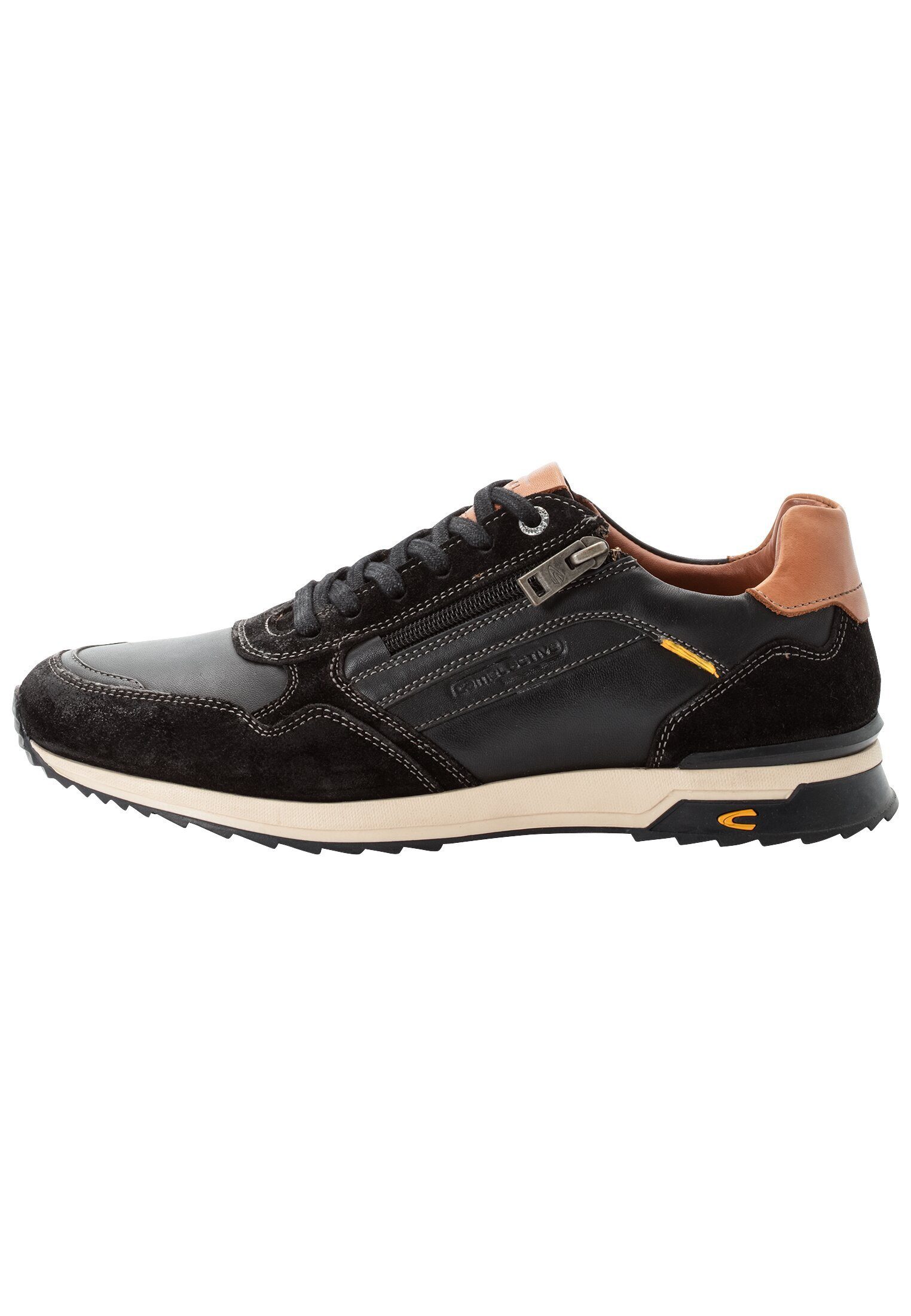 aus Leder Schnürstiefelette
