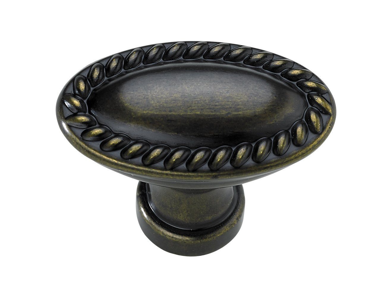 Möbelknopf Hettich Möbelknopf bronze 21,0 x 35,0 mm - 1 Stück