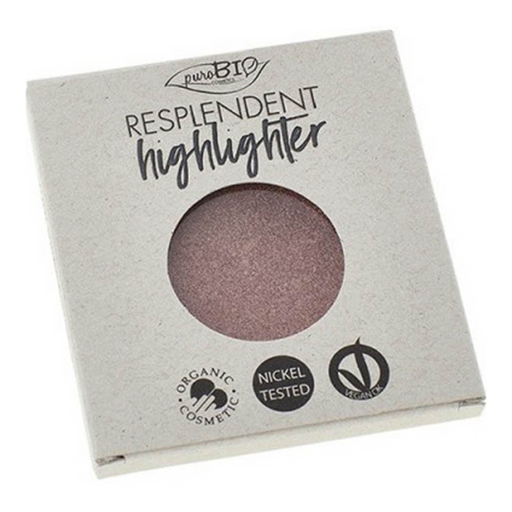 Purobio Highlighter Resplendent Highlighter - 04 Golden Pink Refill 9g