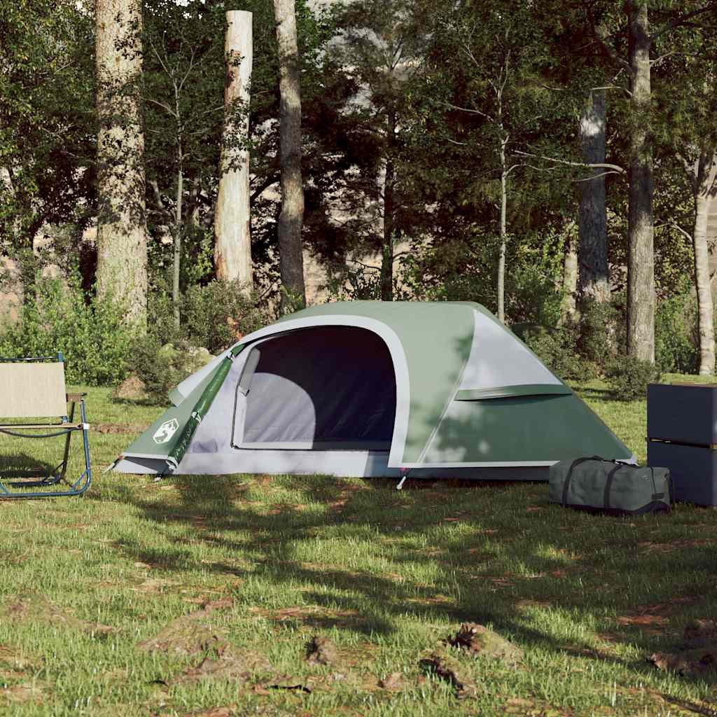 vidaXL Kuppelzelt Kuppel-Campingzelt 1 Person Grün günstig online kaufen