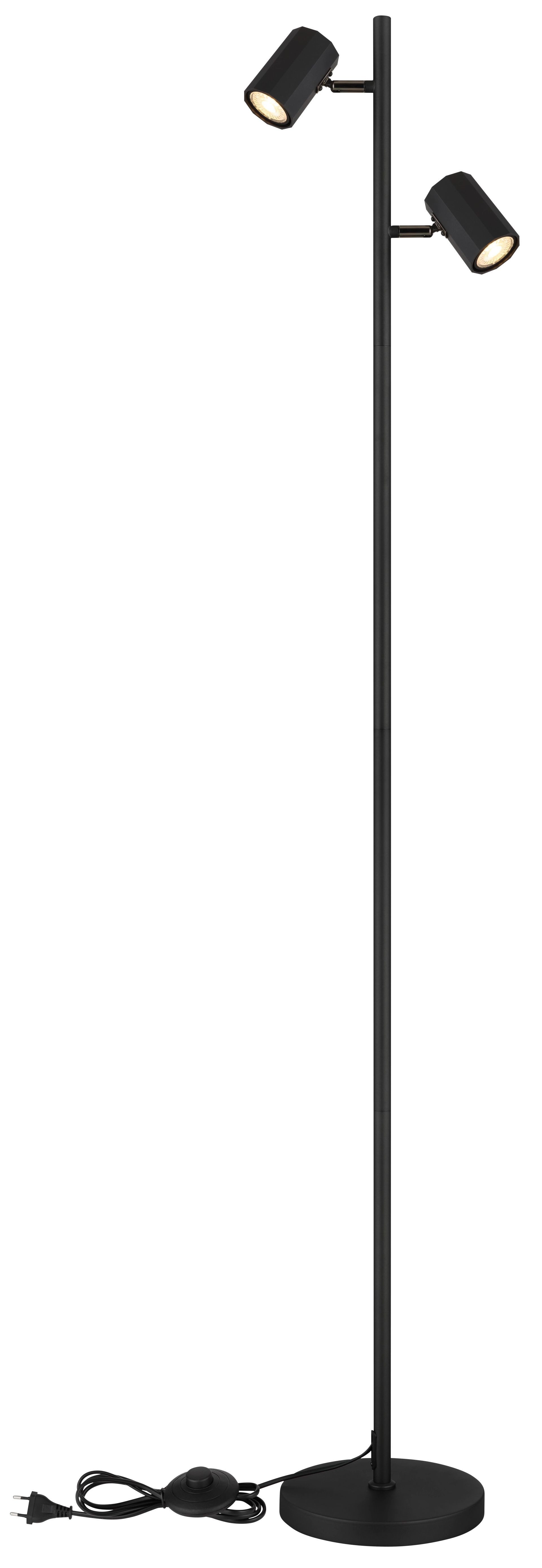 GLOBO LIGHTING Stehlampe JAMES, ohne Leuchtmittel, Stehleuchte, GU10 Fassung, Wohnzimmer, Flur