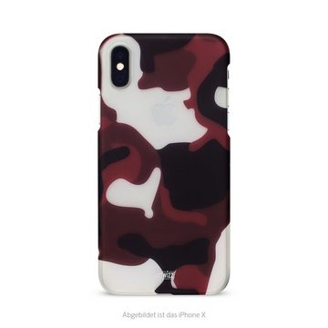 Artwizz Backcover Camouflage Clip for iPhone Xr, red