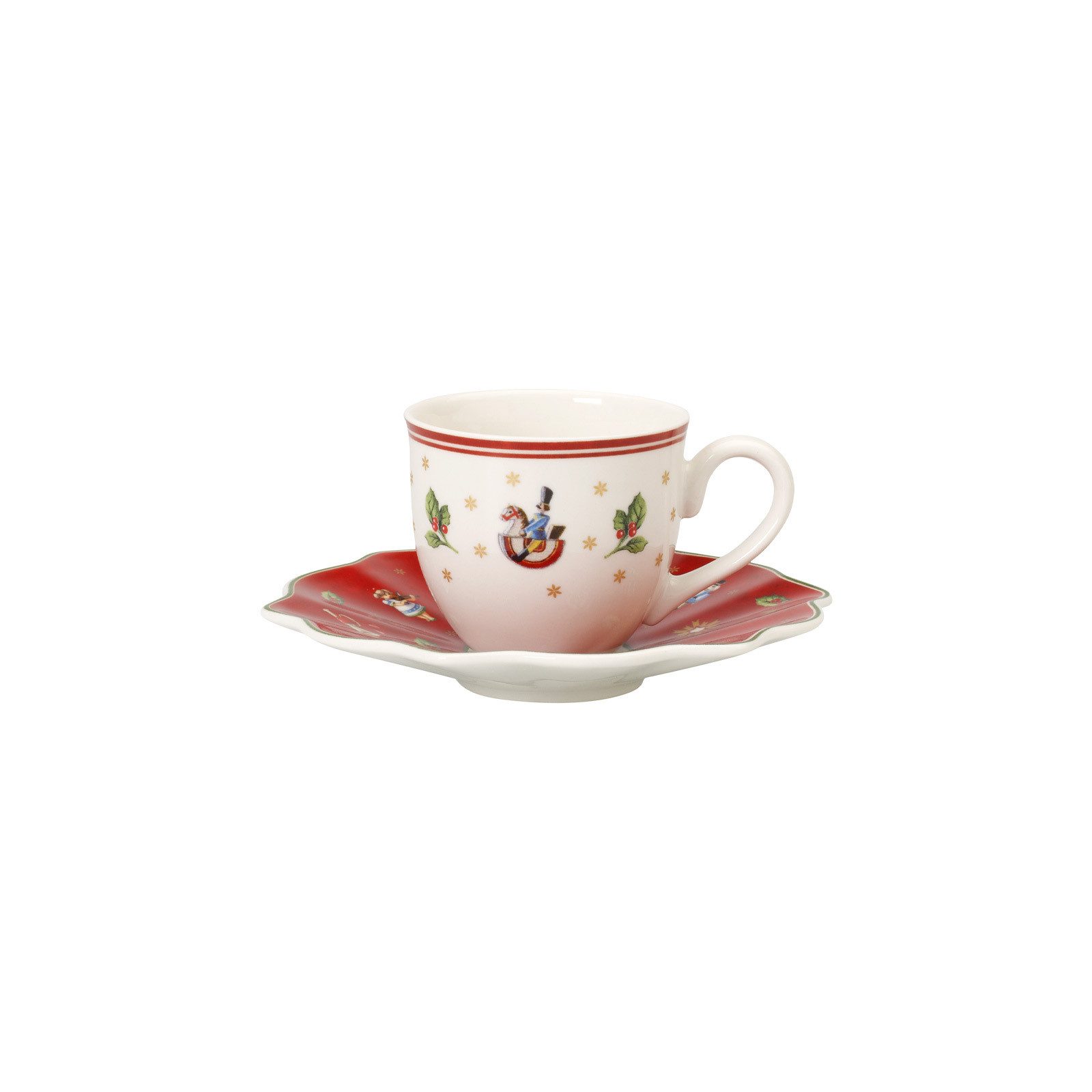 Villeroy & Boch Espressotasse Toy's Delight Espressotasse mit Untertasse 70 ml, 2-tlg., Porzellan