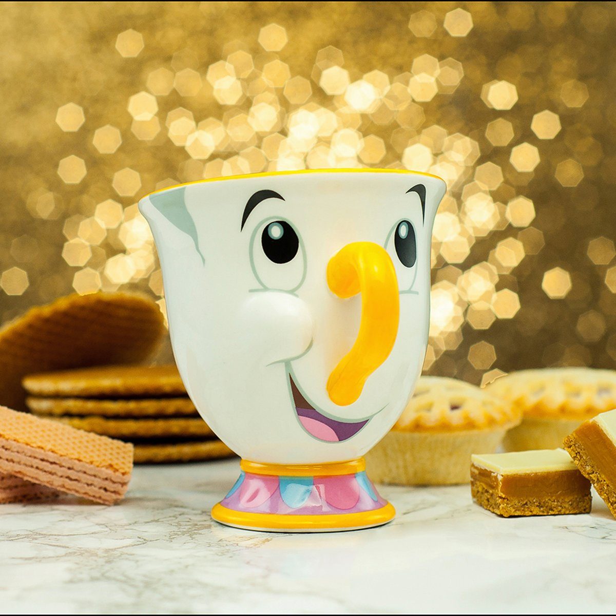 Paladone Tasse Die Schöne und das Biest Tasse Tassilo, Chip – Bild 2 von 3