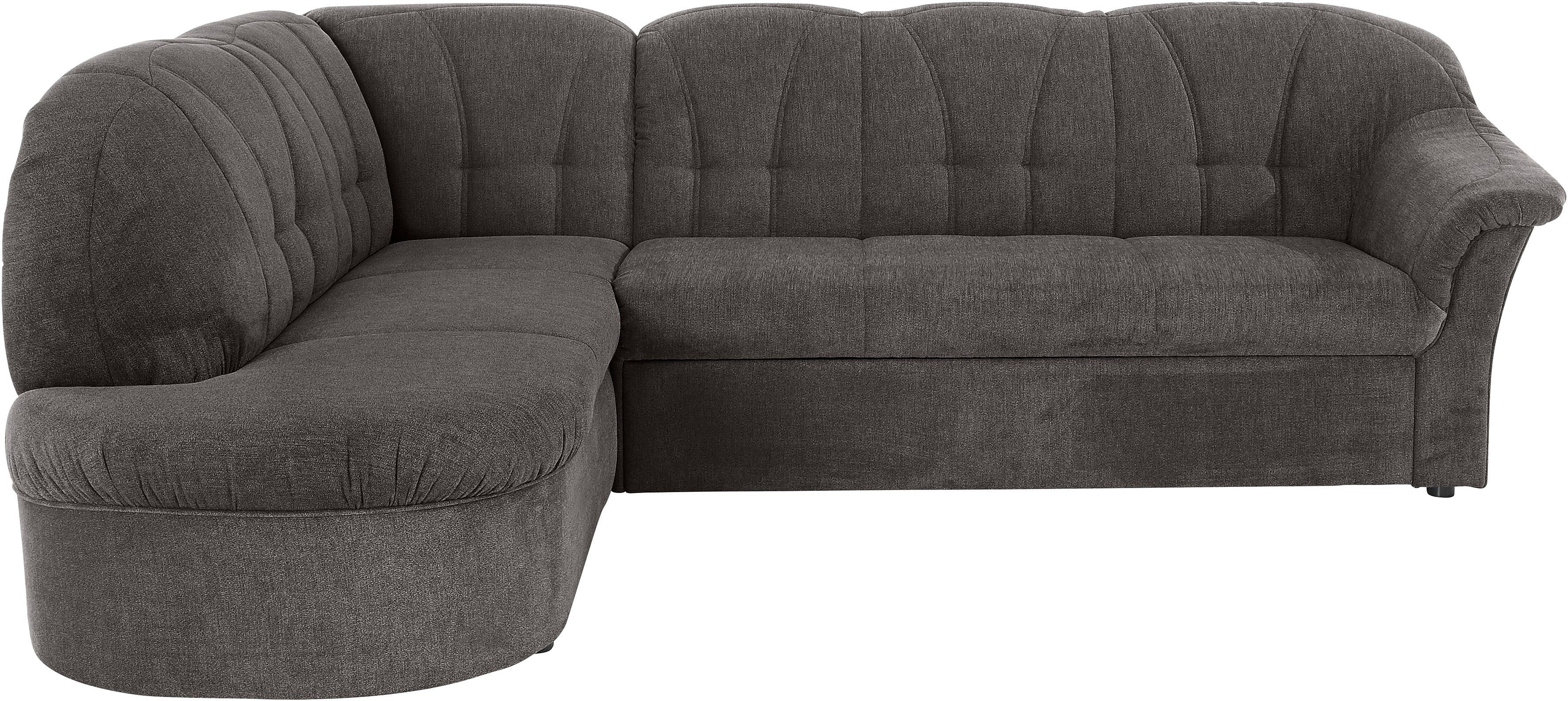 DOMO collection Ecksofa Pegnitz, elegante Rückensteppung, günstig online kaufen