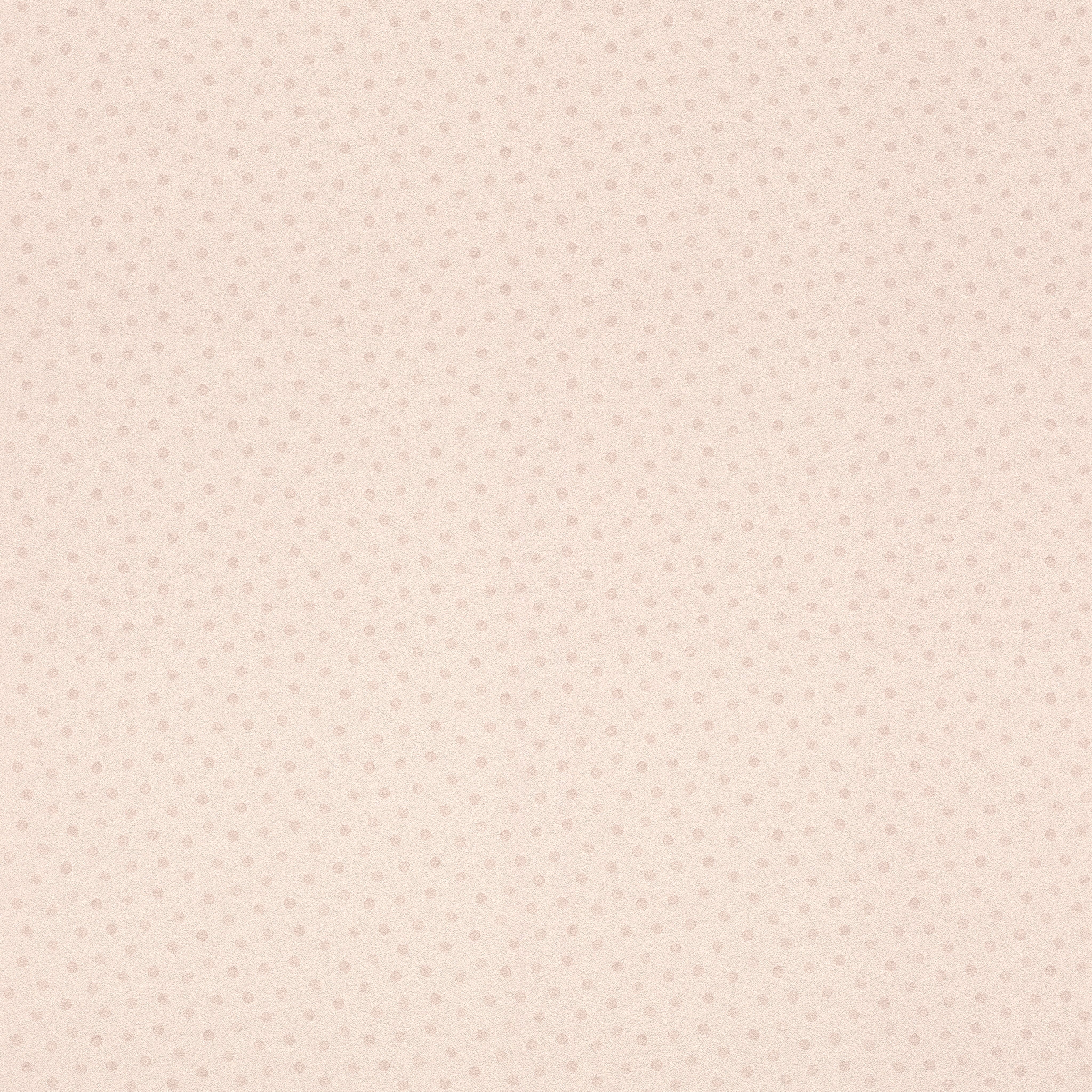 Rasch Vliestapete Bambino XIX, leicht gekörnt, Mit Punkten