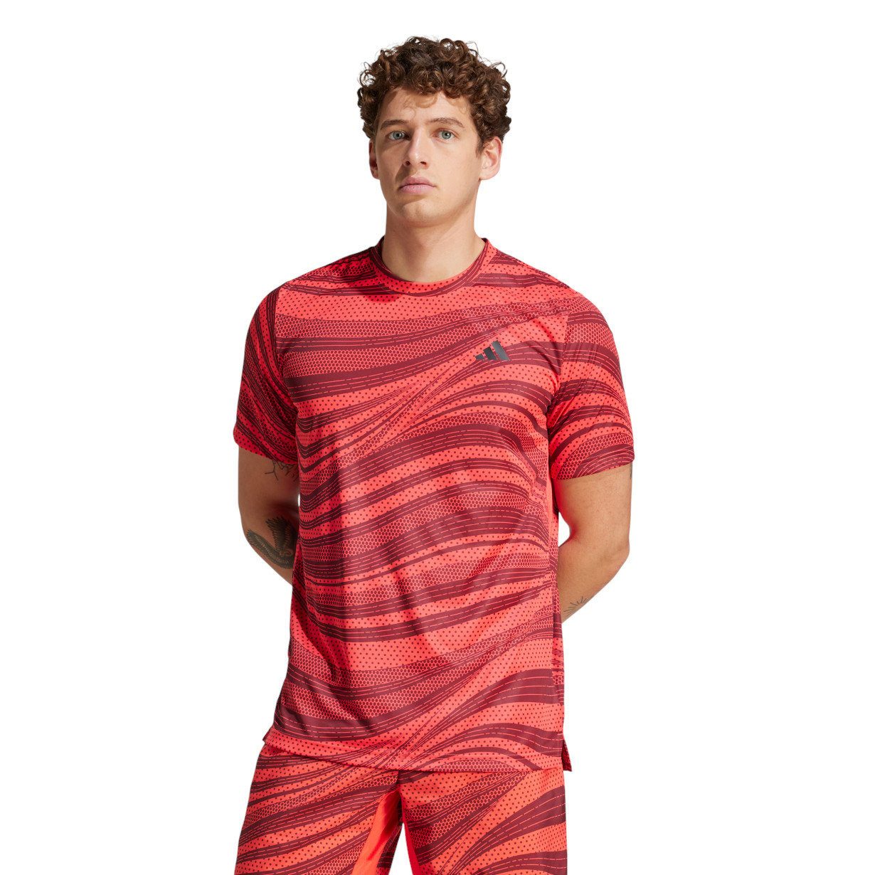 adidas Performance T-Shirt Club Tennis Climacool Graphic rot Herren günstig online kaufen