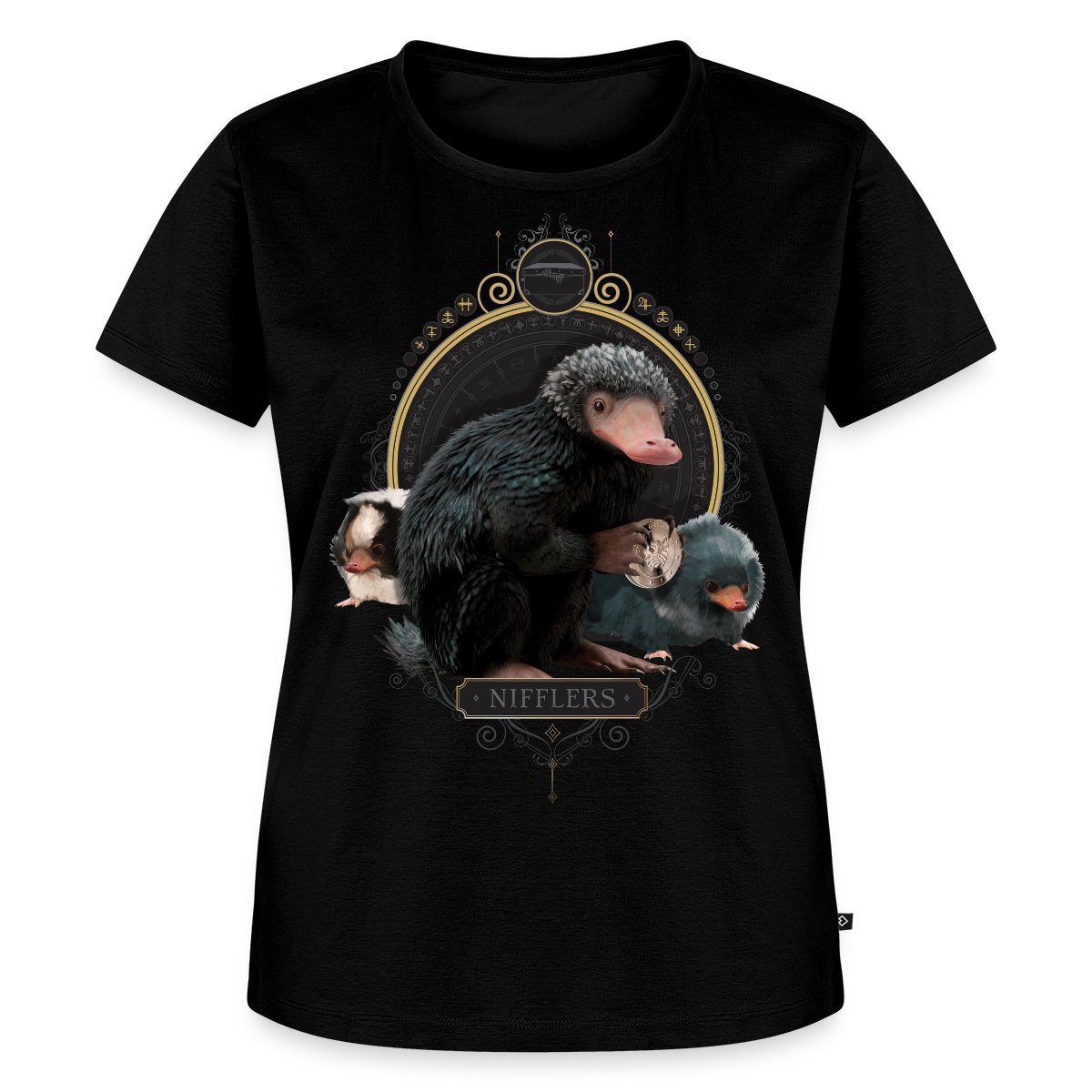 T-Shirt Phantastische Tierwesen Nifflers Frauen Premium T-Shirt