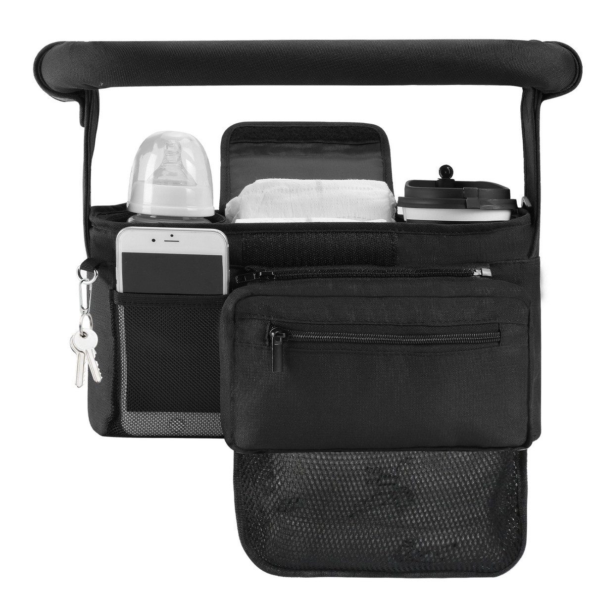 Momcozy Kinderwagen-Tasche Universal Stroller Organizer (1-tlg)