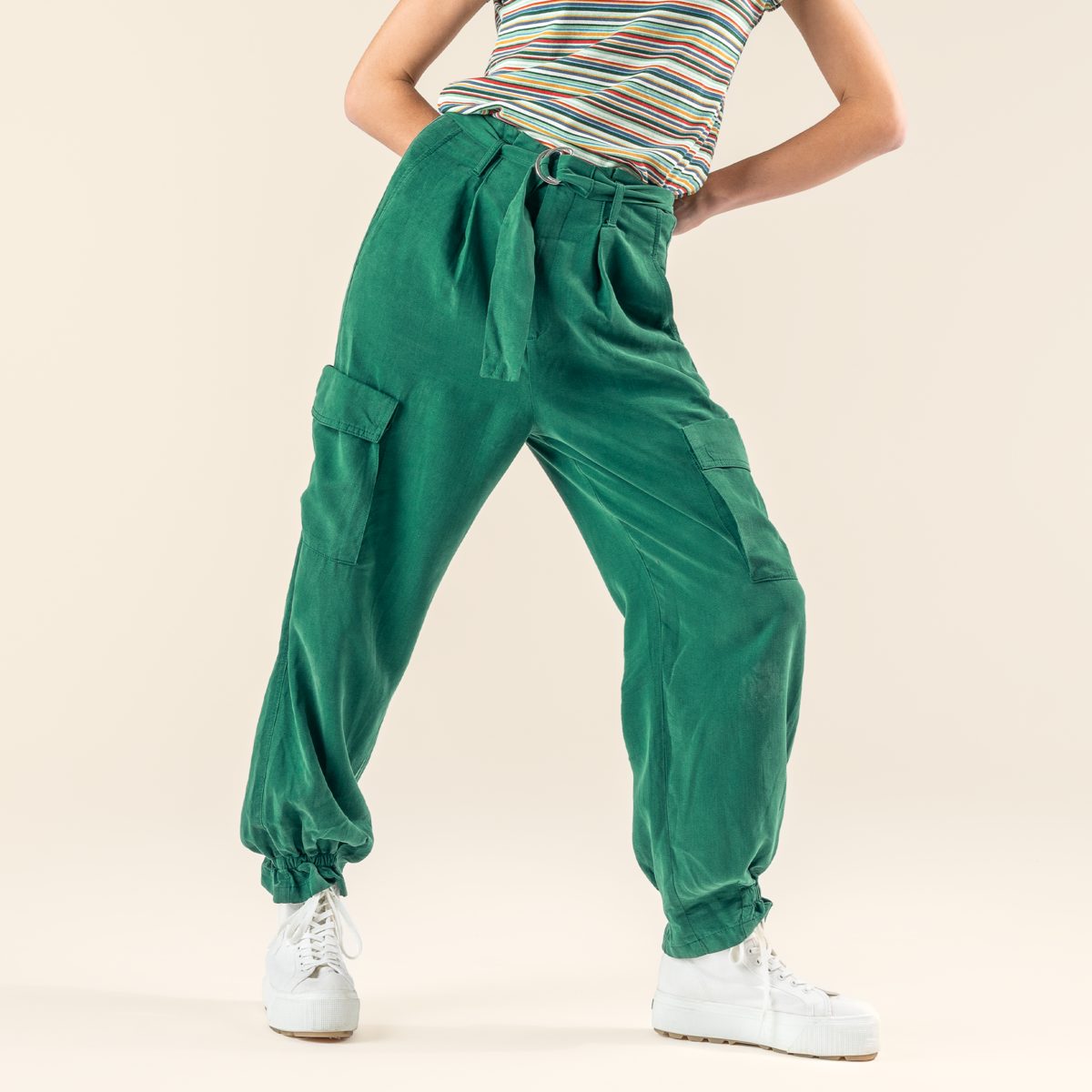 LIVING CRAFTS Stoffhose ROMAY GOTS zertifiziert