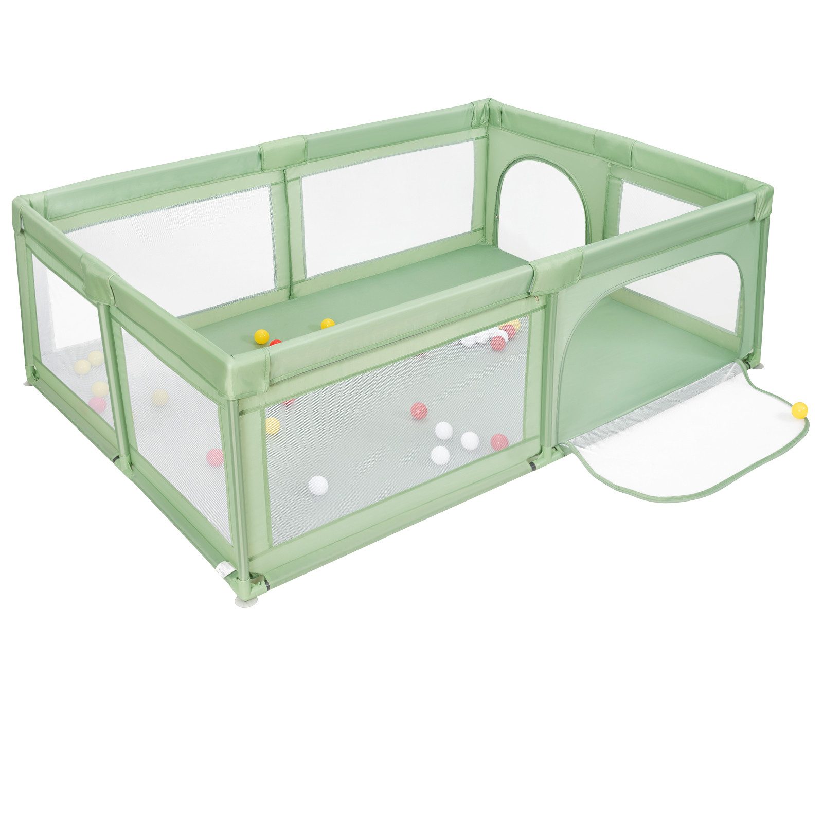 COSTWAY Laufstall Baby Laufgitter, 205 x günstig online kaufen