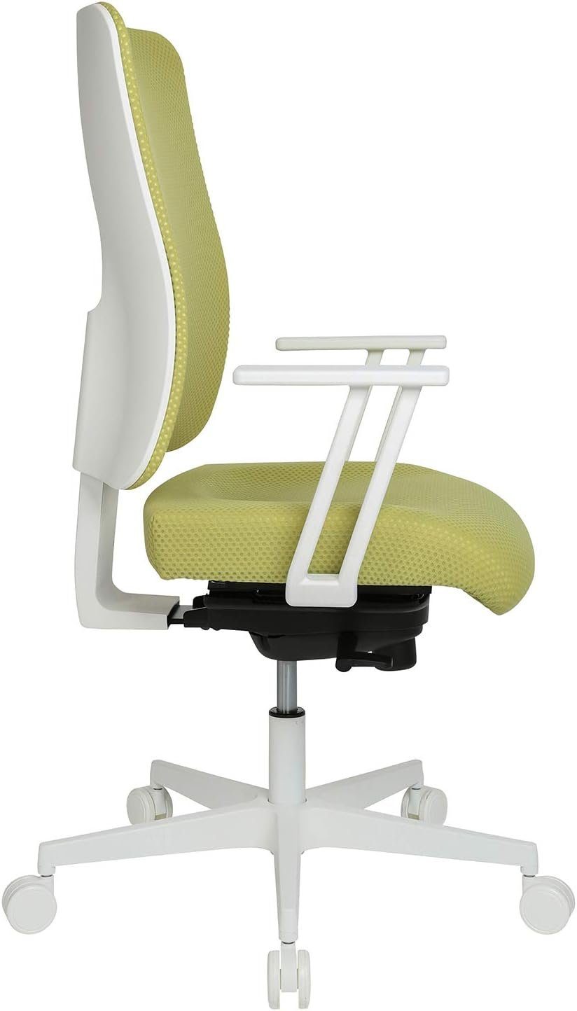 TOPSTAR Bürostuhl (Bürostuhl one Life senfGrün, Sitness mit verstellbarem Size Sitz), ergonomisch: 50 Schreibtischstuhl Stuhl