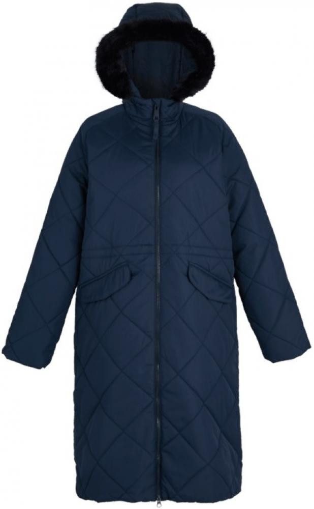 Outdoorjacke Damen Puffer Jacke mit Kunstpelz - Freyla
