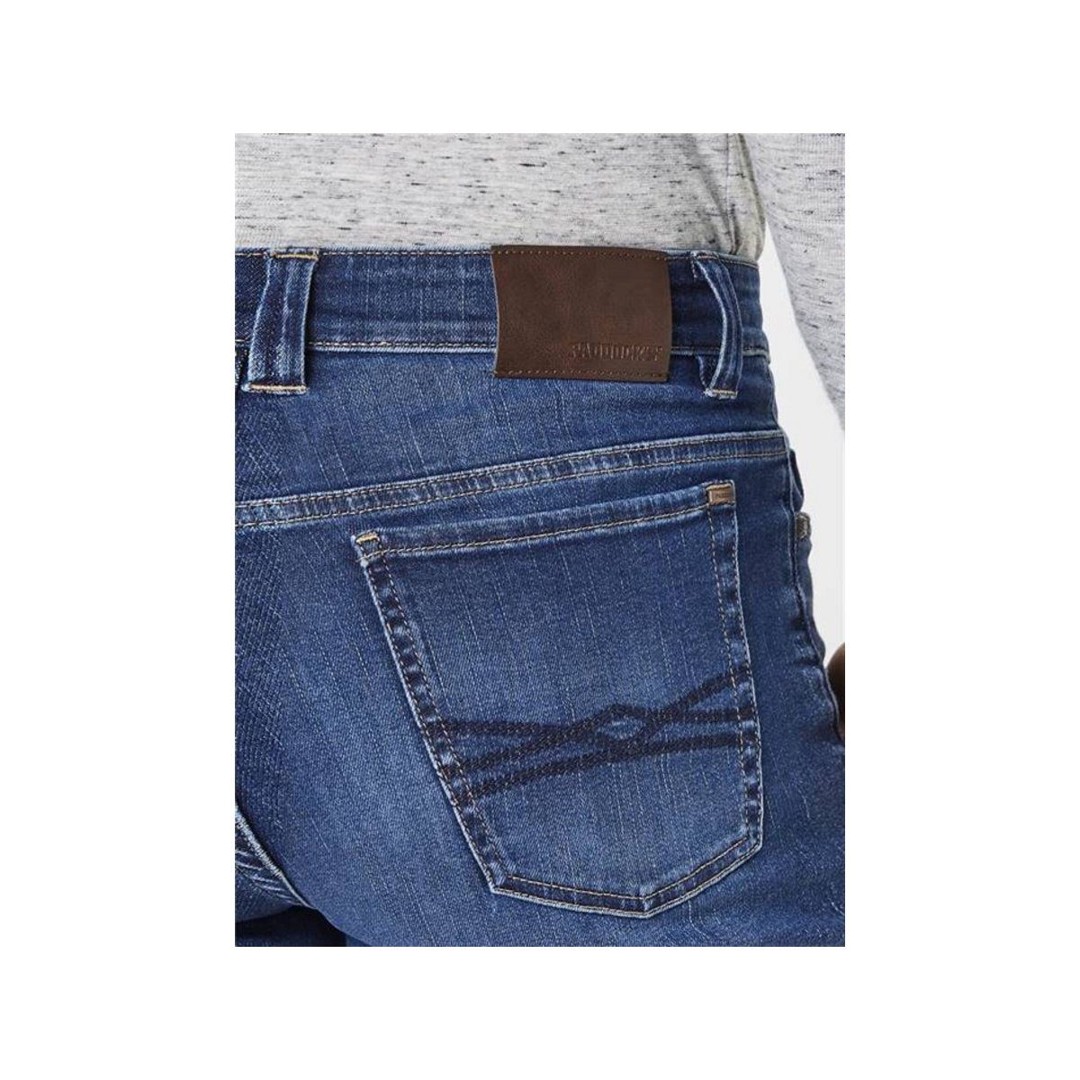 regular authentic Ospig used blue fit Straight-Jeans kombi (1-tlg)