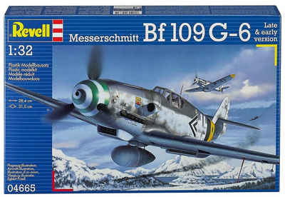 Revell® Modellbausatz Messerschmitt Bf109 G-6, Maßstab 1:32, Made in Europe