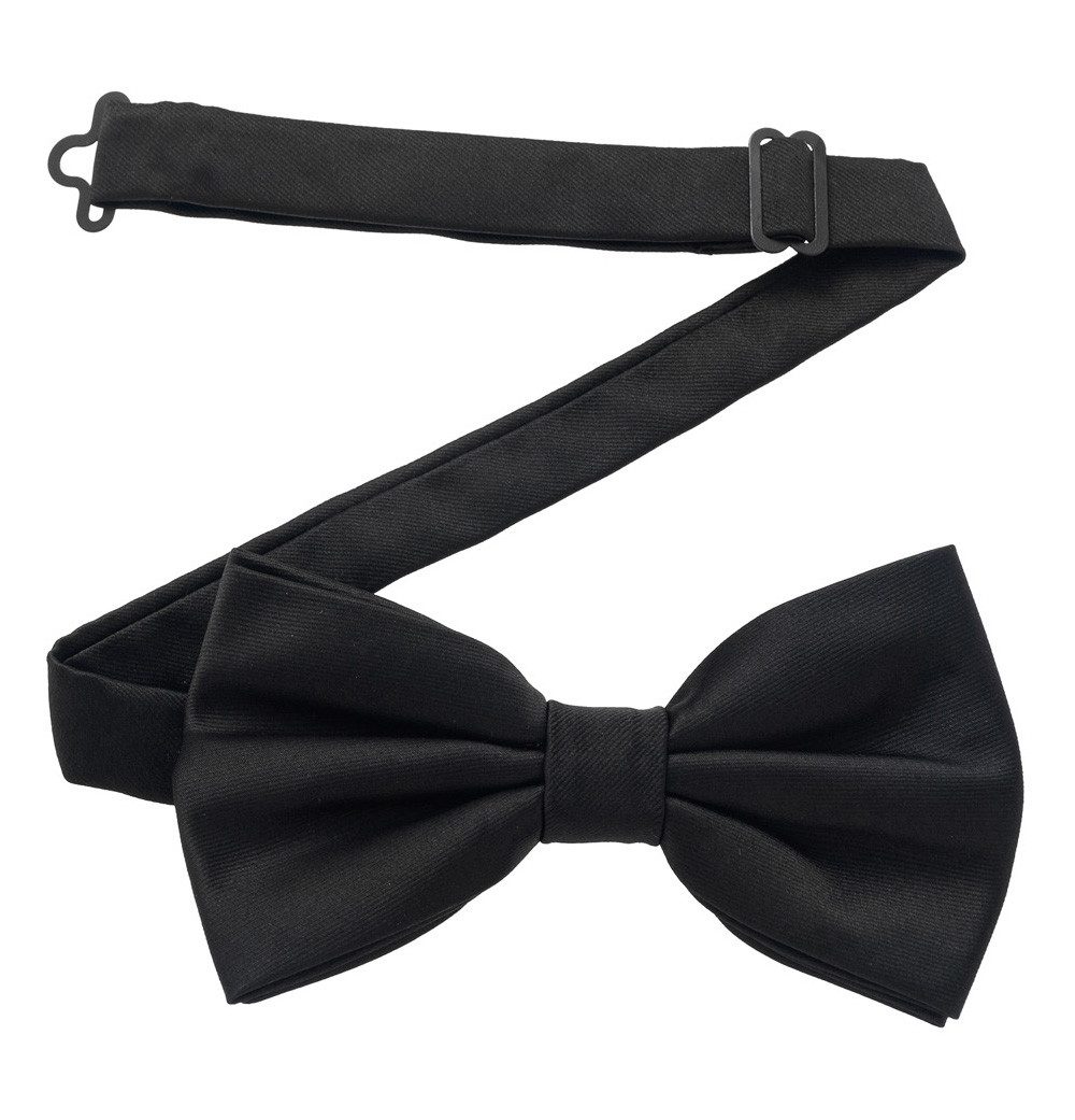 axy Hosenträger Herren Hosenträger mit Fliege Set 3,5cm Breit (2-St., 2er Set) 4 Stabile Clips X-Form, verstellbar und elastisch 120cm Lang – Bild 4 von 5
