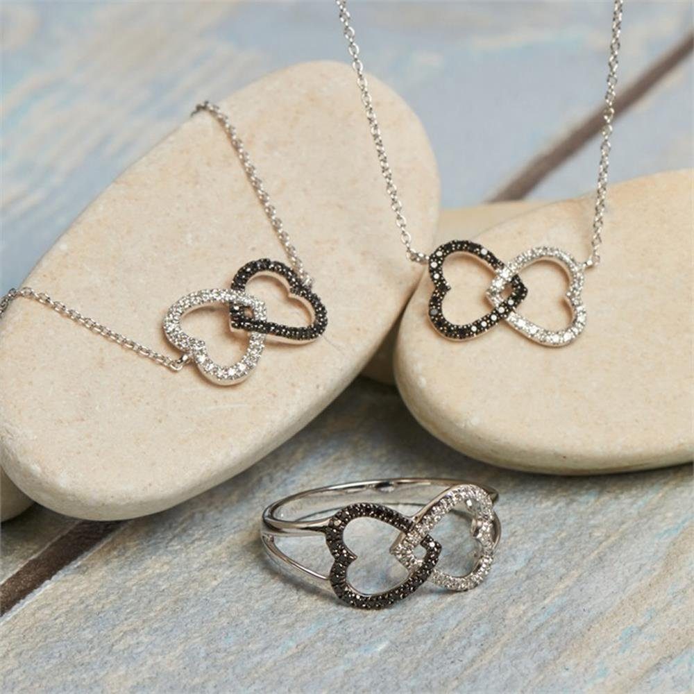 Unique Goldarmband Diamantarmband Herzen...